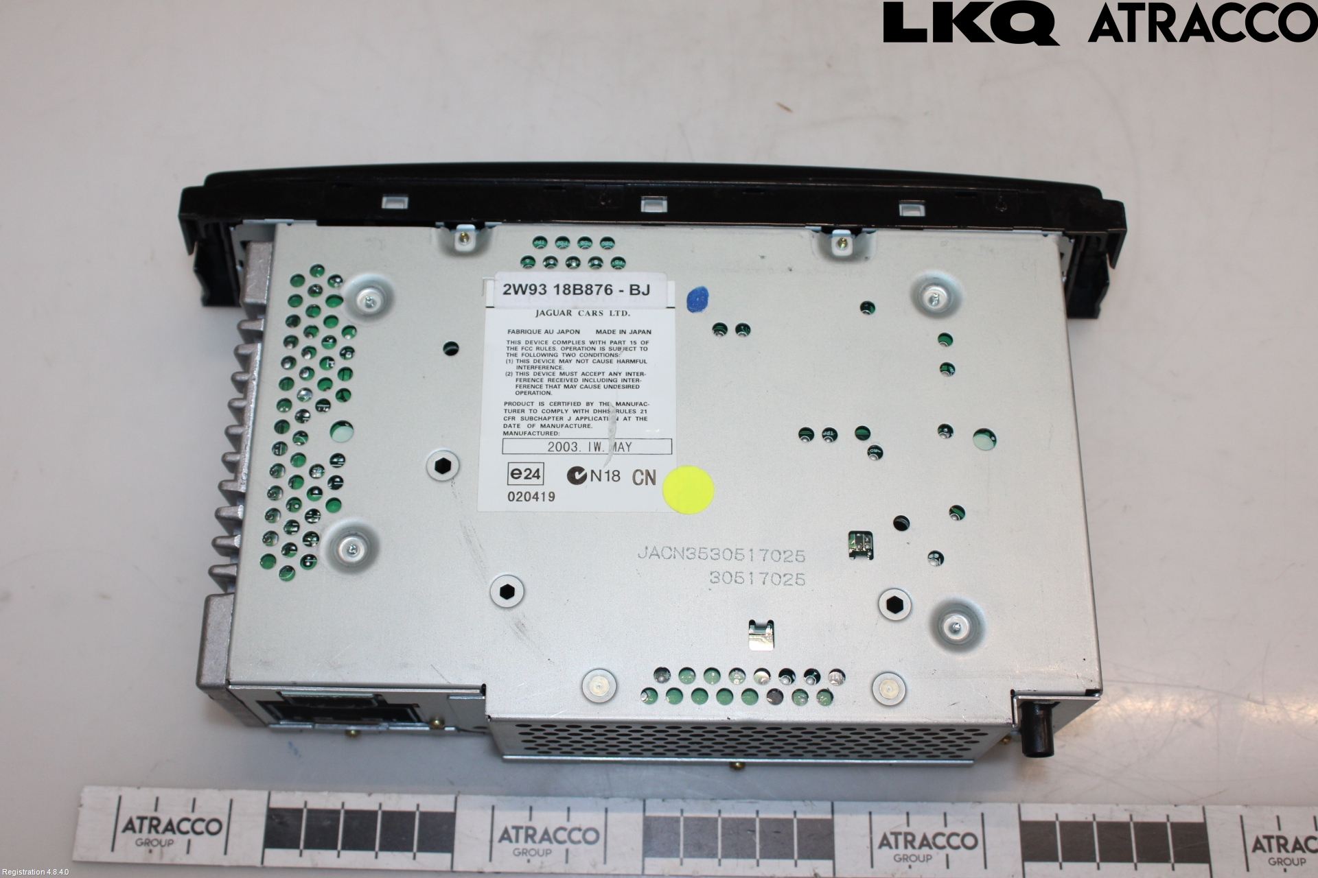 Jaguar XJ X350        03-09 Cd Radio - Multimediapanel