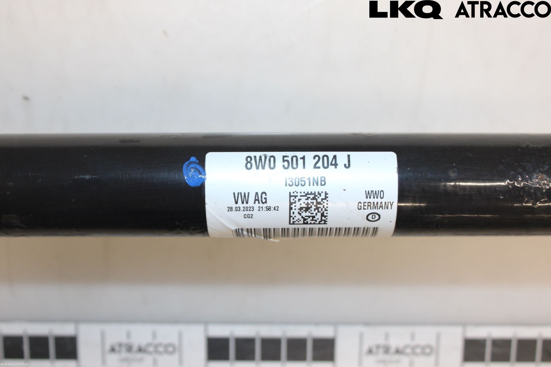 Audi A4/S4 B9 20- Drivaxel Bak Höger