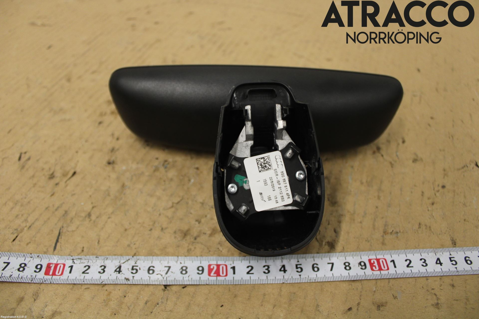 Audi A1 19- Spegel Invändig