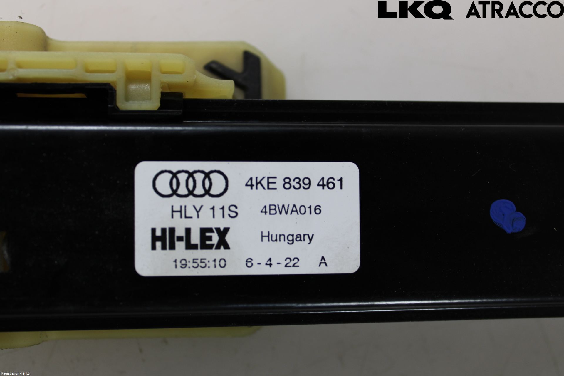 Audi E-TRON, S GE 19- Fönsterhiss El Kompl