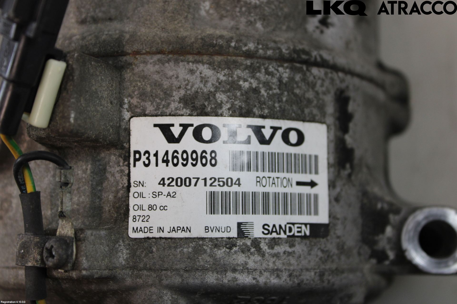 Volvo XC70 14-16 Ac Kompressor