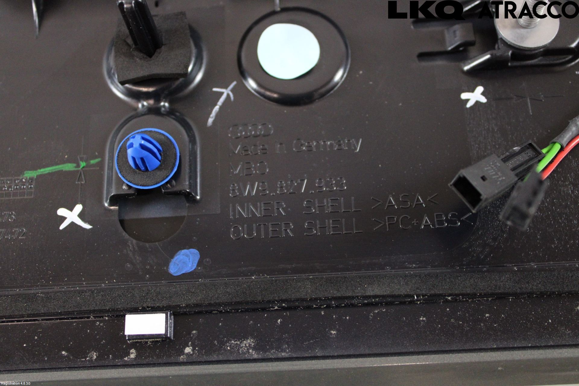 Audi A4/S4 B9 20- Spoiler Baklucka