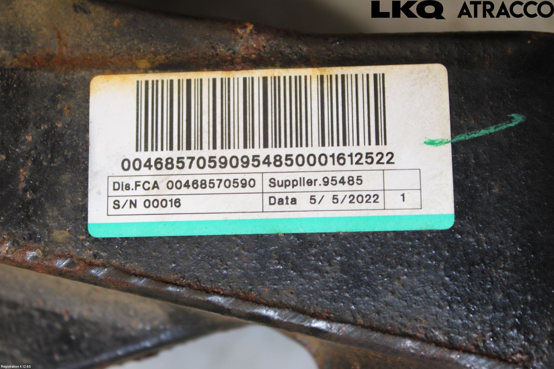 Fiat DUCATO 15-23 Styrspindel Lagerhus Hö