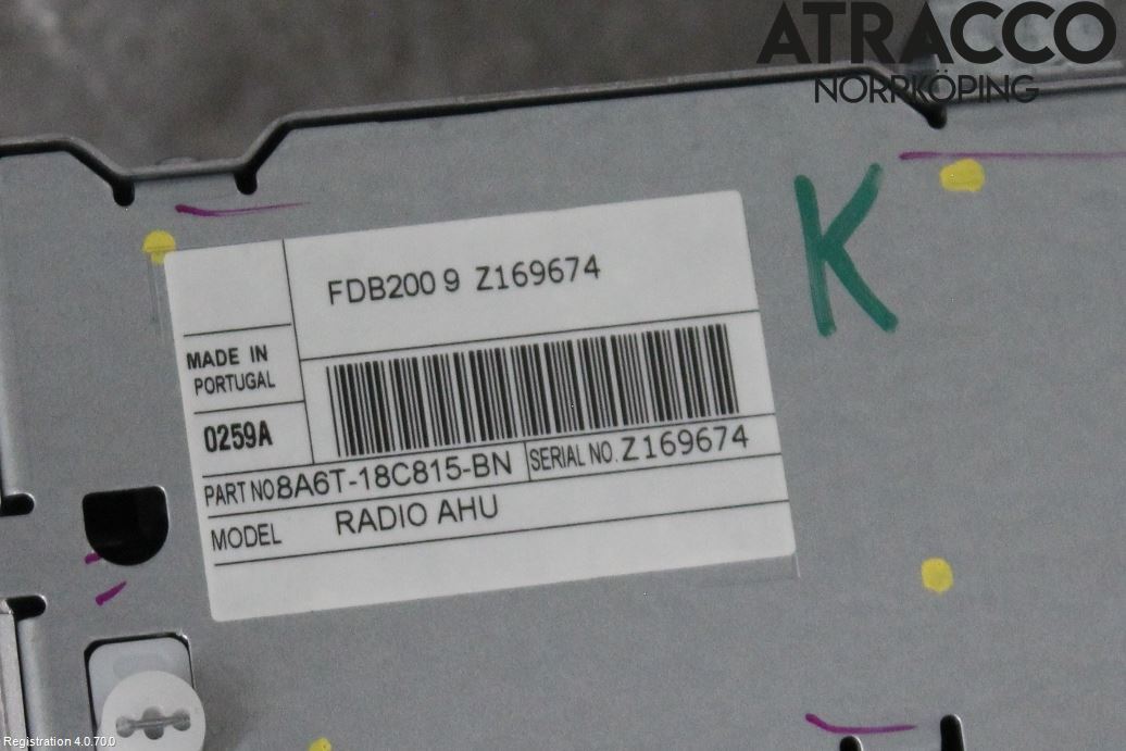 Ford FIESTA 09-12 Cd Radio - Multimediapanel