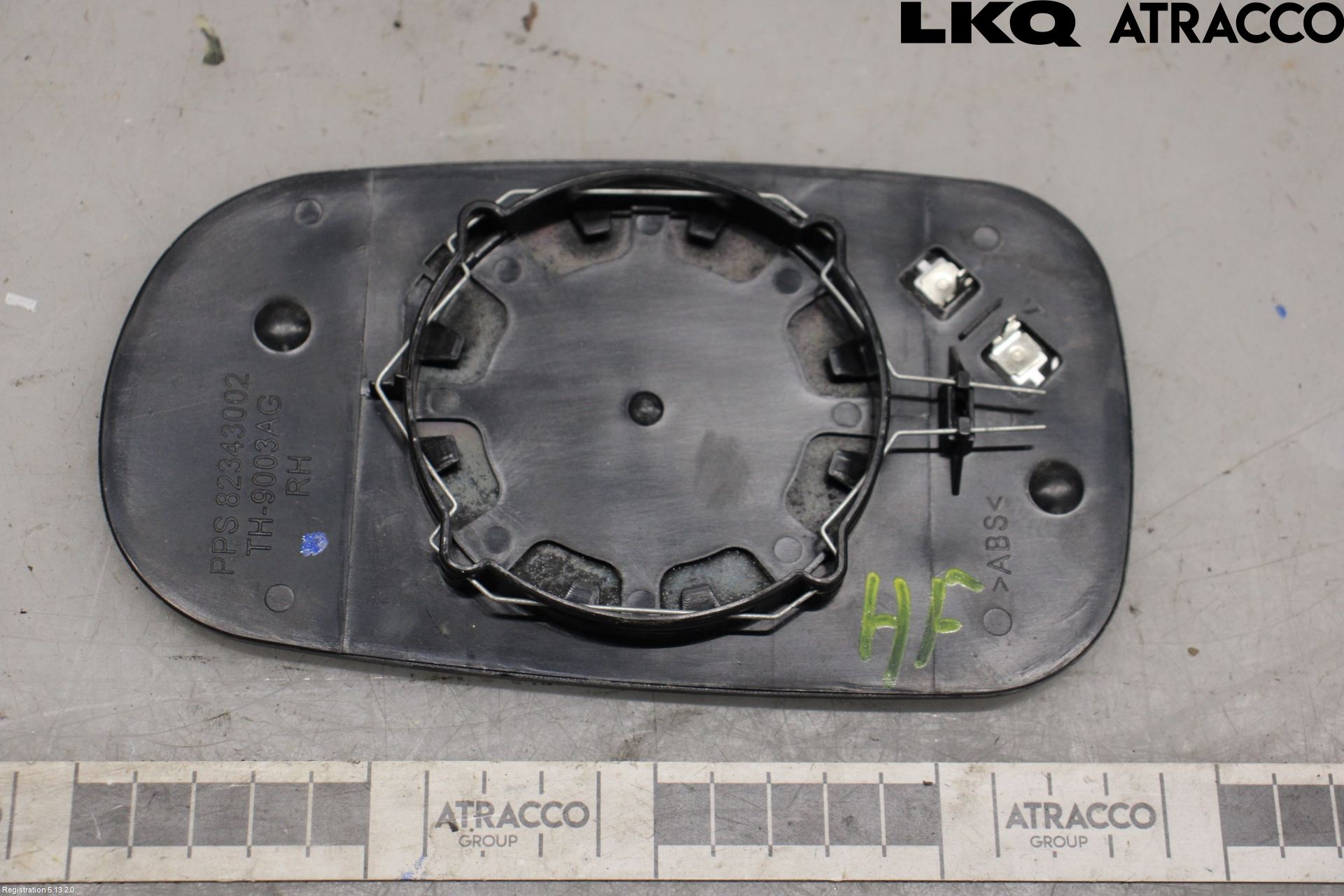 Saab 9-3 VER2/VER3 08-15 Spegelglas Hö