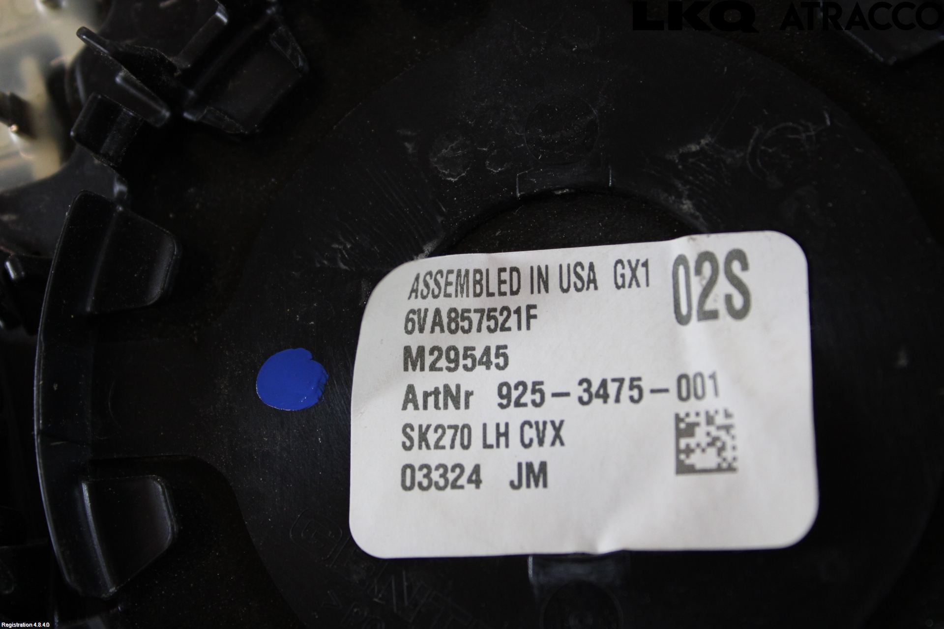 Skoda FABIA 22- Spegelglas Vä