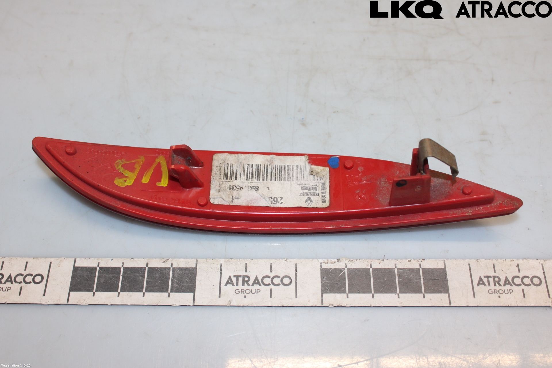 Renault MEGANE III 09-15 Dimljus/Reflex Bak