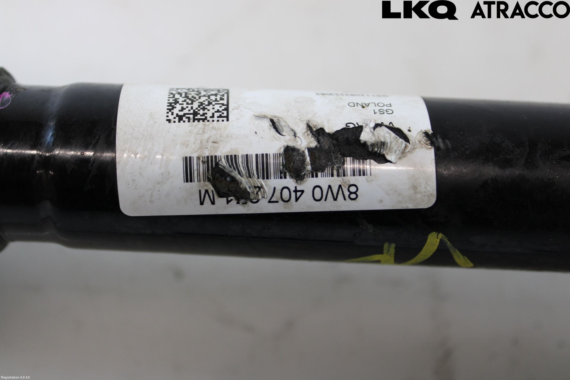 Audi A4/S4 B9 20- Drivaxel Fram Vänster