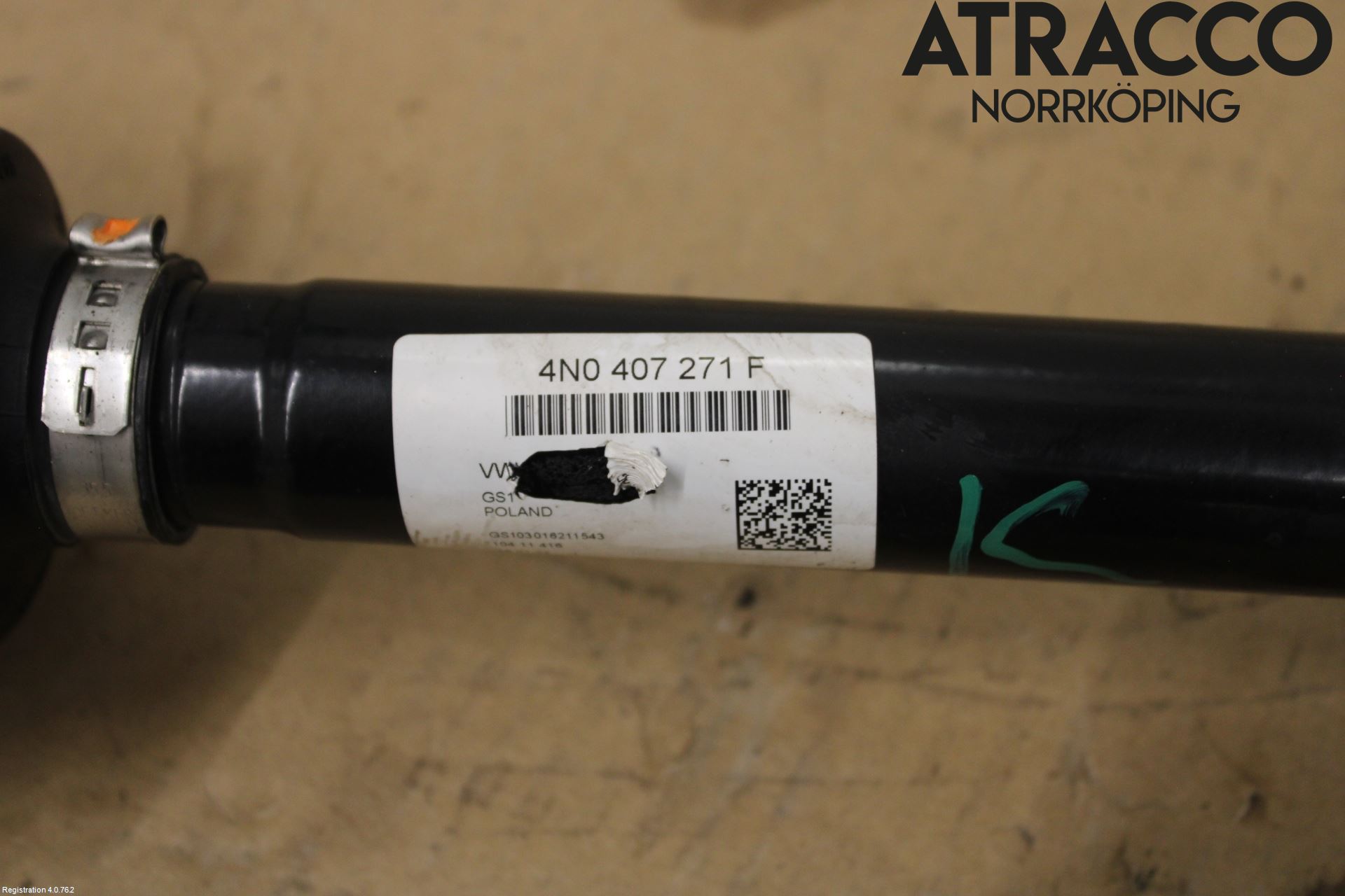 Audi A6 F2/C8 19- Drivaxel Fram Vänster