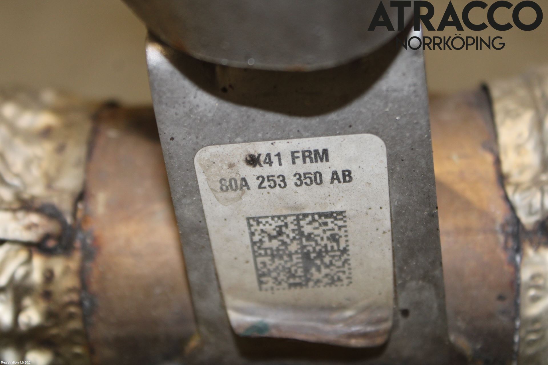 Audi Q5/SQ5 17- Avgasrör Främre-Mitt-Bak