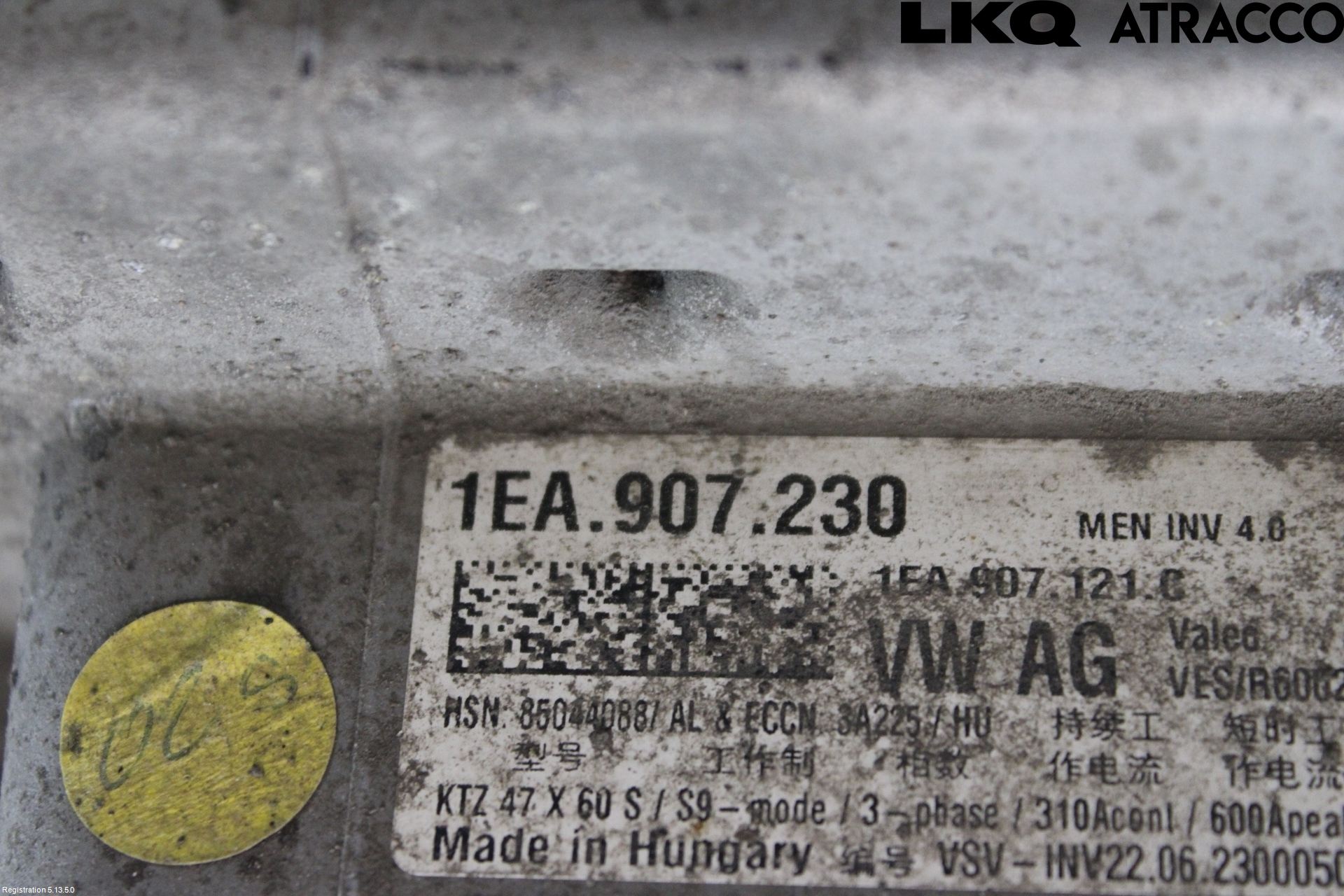 Volkswagen VW ID.4 21- Dc-Cd Omvandlare Hybrid