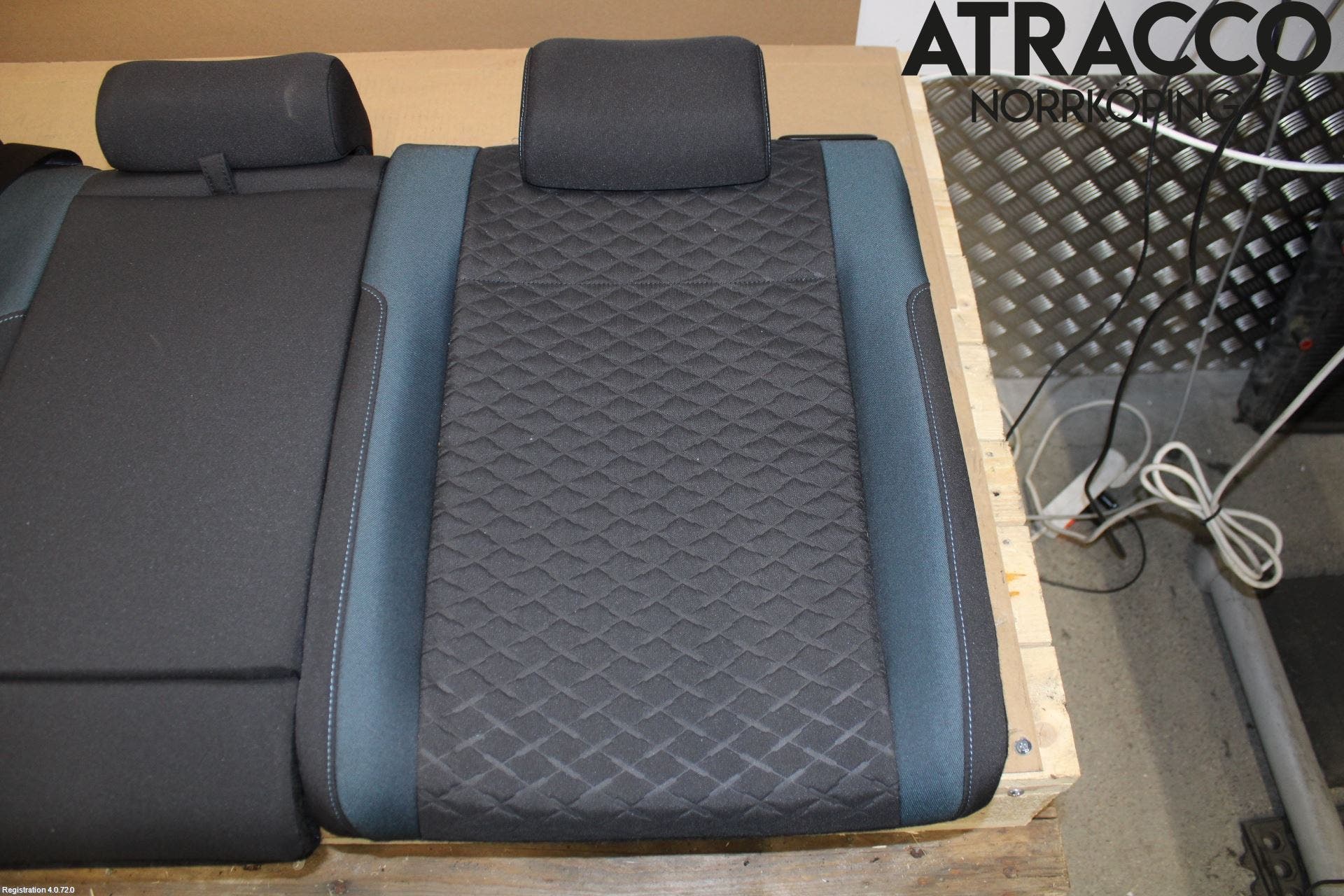 Volkswagen VW GOLF / E-GOLF VII 13-20 Inredning Ryggdyna Bak