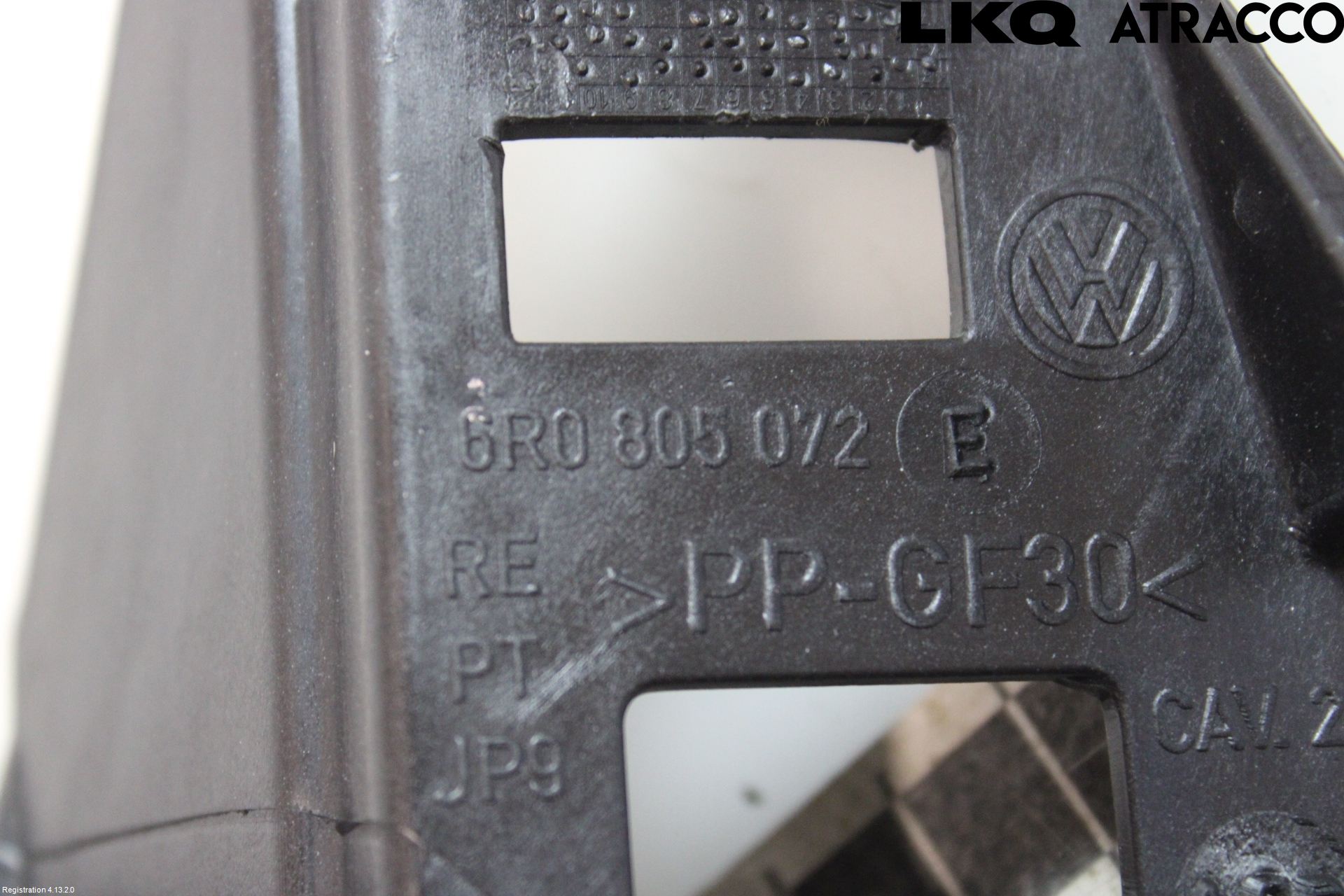 Volkswagen VW POLO 10-17 Strålkast Fästsarg