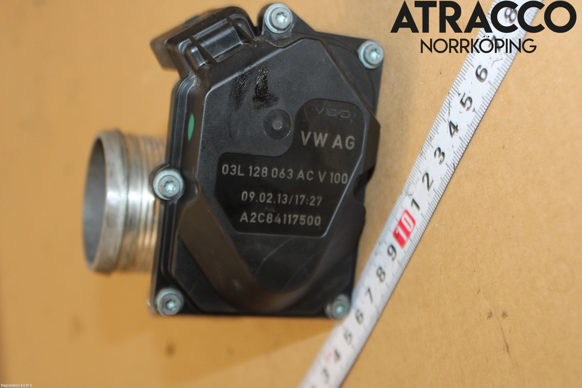 Audi A4 ALLROAD 09-16 Injspjällhus