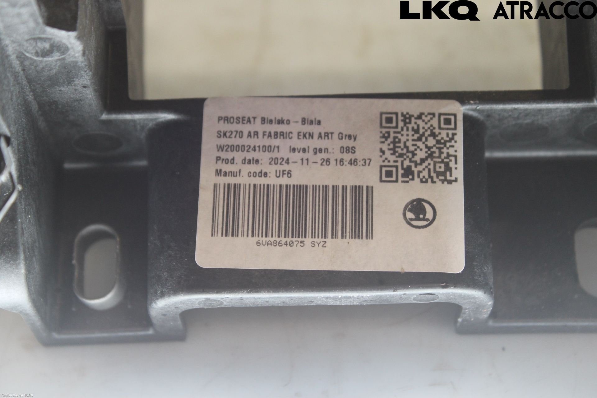 Skoda FABIA 22- Inredning Armstöd