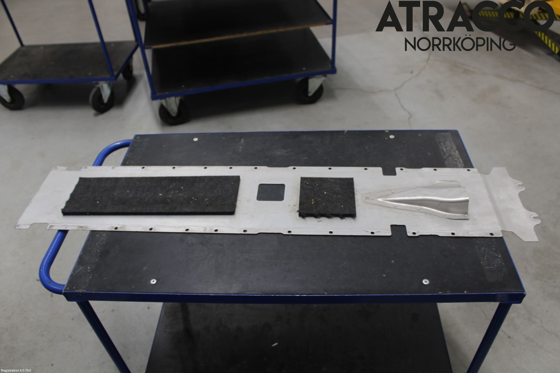 Audi R8 Hasplåt Plåt-Plast