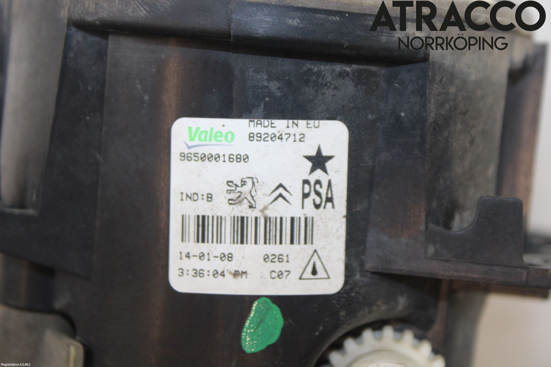 Peugeot 307     05-08 Dimljus-Varselljus Fram