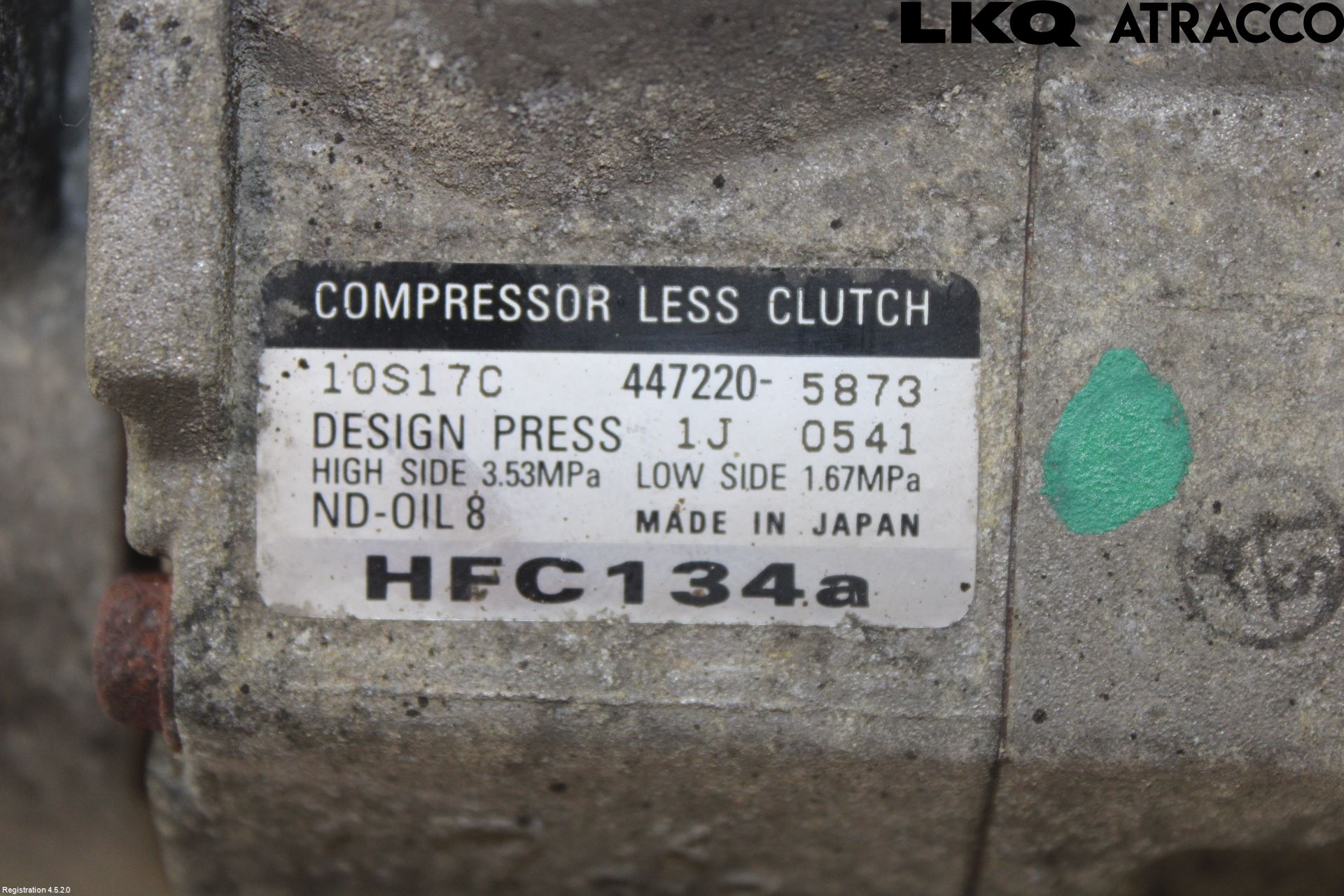 Chrysler CHR VOYAGER     04-07 Ac Kompressor