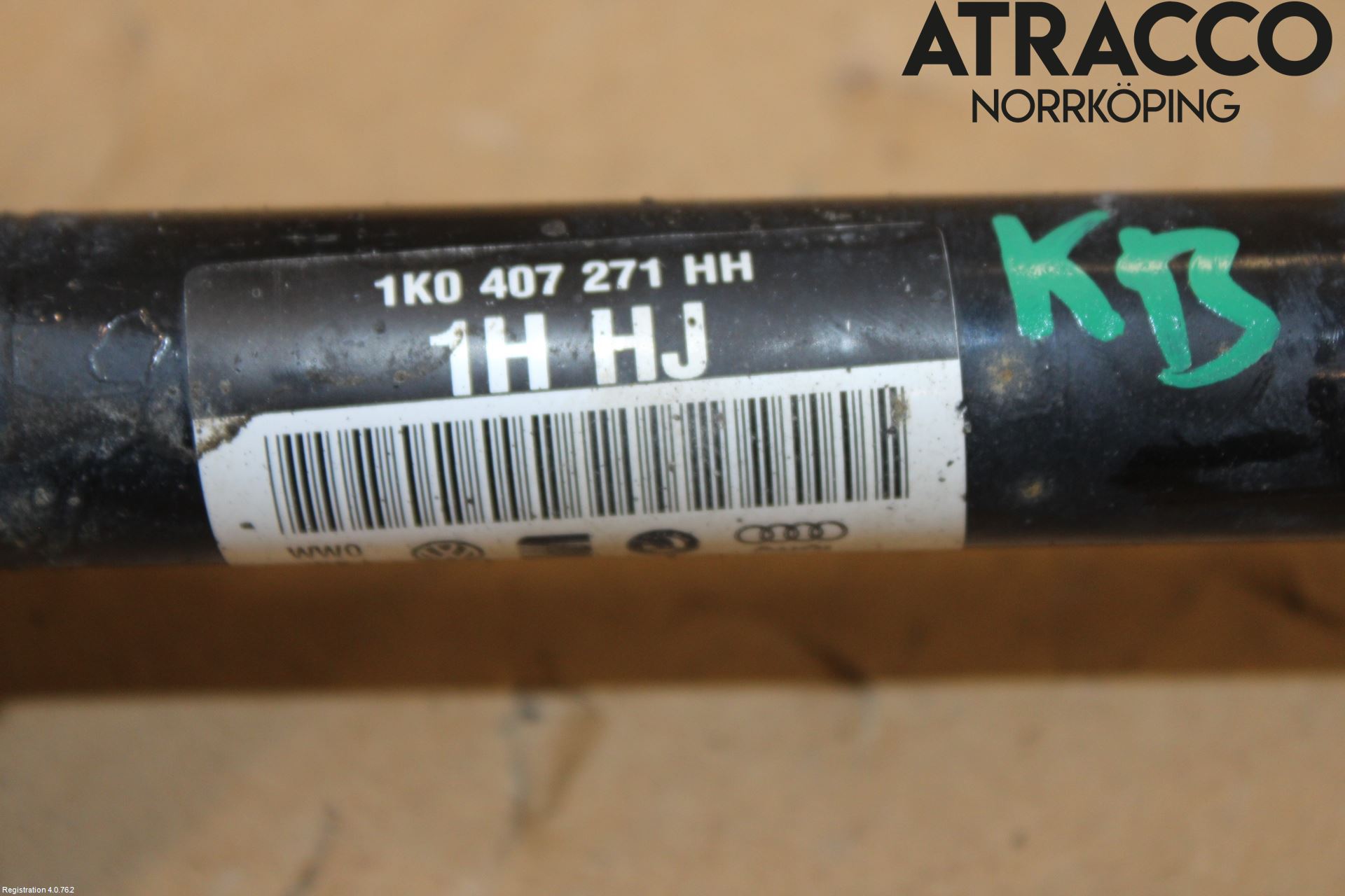 Volkswagen VW PASSAT 05-11 Drivaxel Fram Vänster