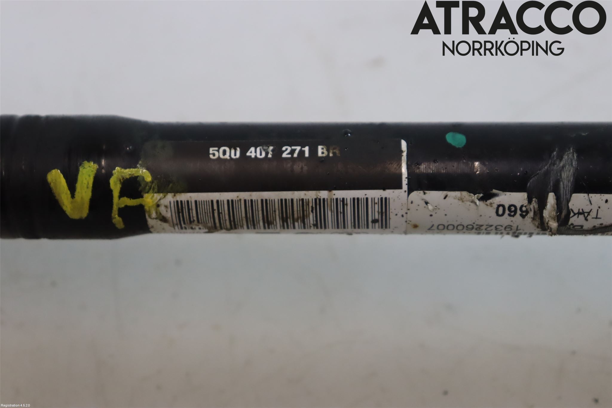 Volkswagen VW GOLF / E-GOLF VII 13-20 Drivaxel Fram Vänster