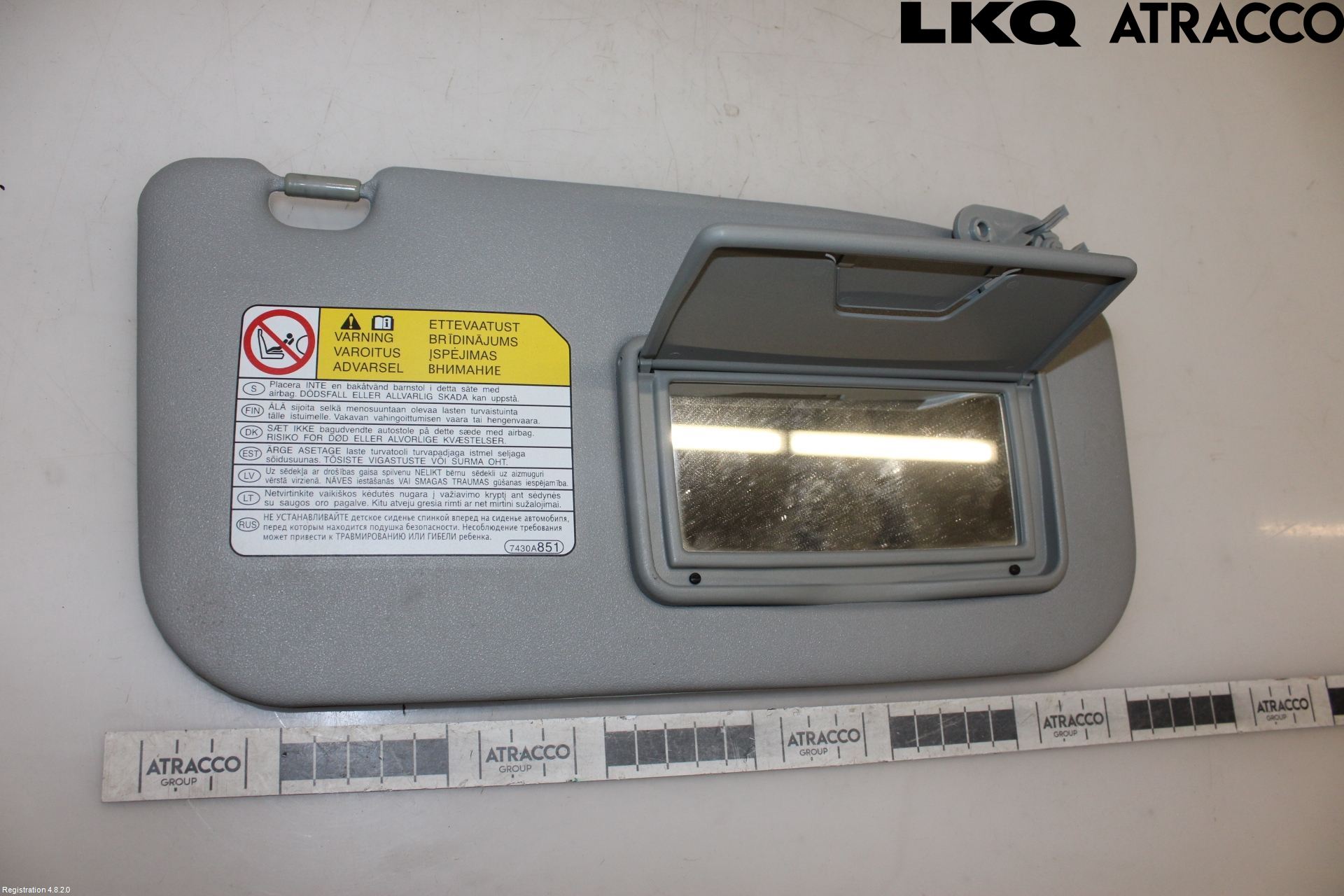 Mitsubishi LANCER 07-14 Solskydd