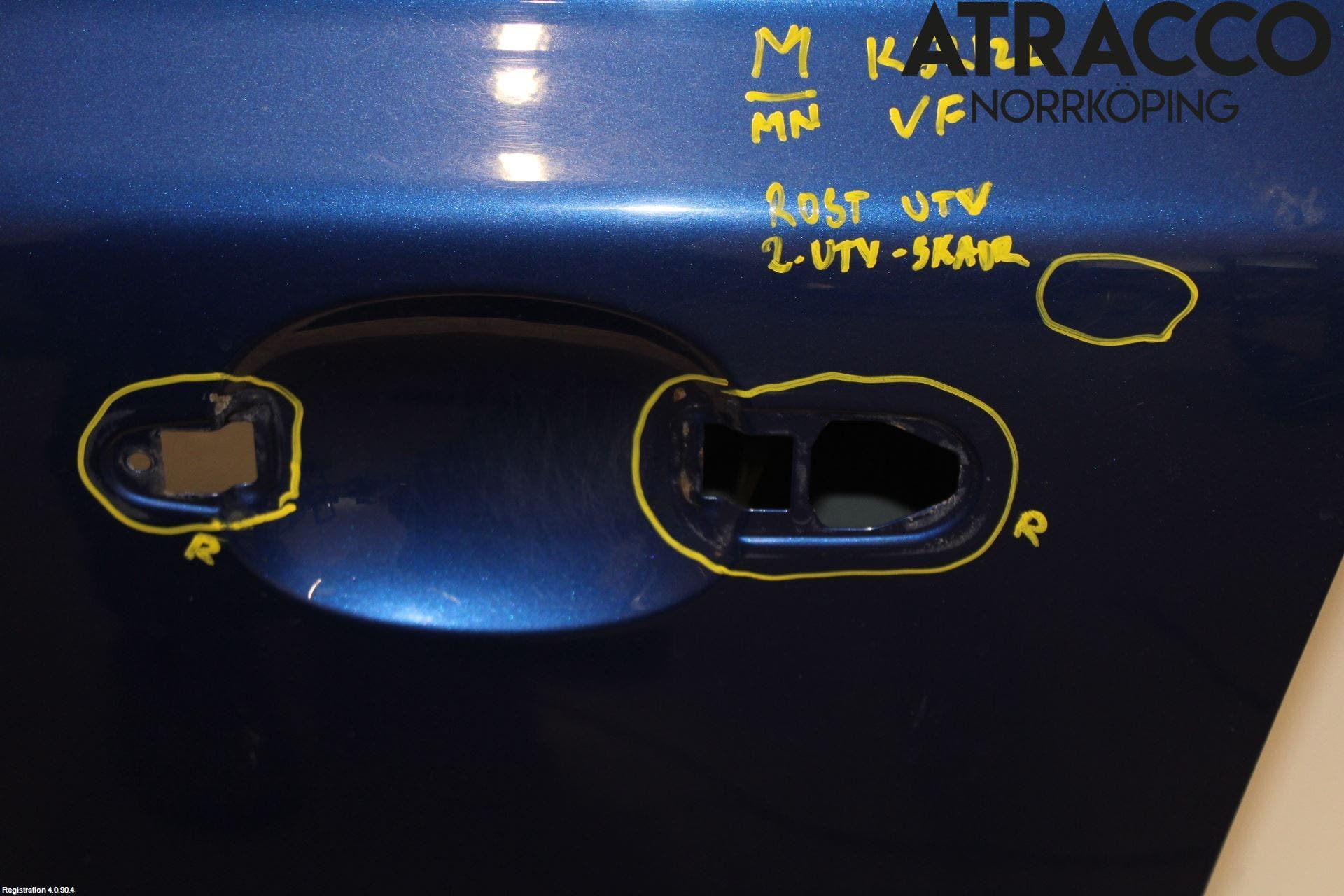 Volvo V50 08-12 Dörr Fram Vänster