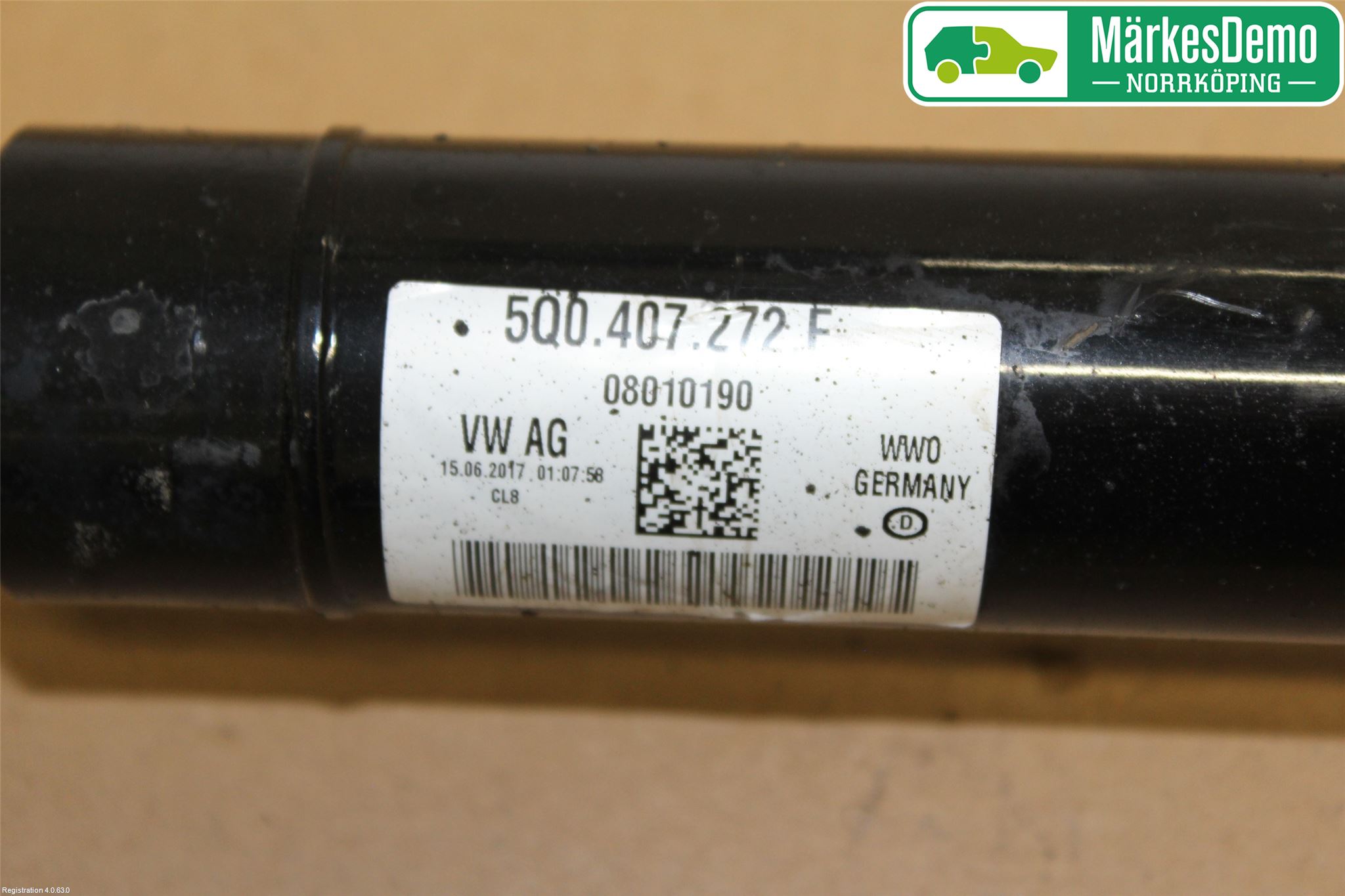Volkswagen VW GOLF / E-GOLF VII 13-20 Drivaxel Fram Höger