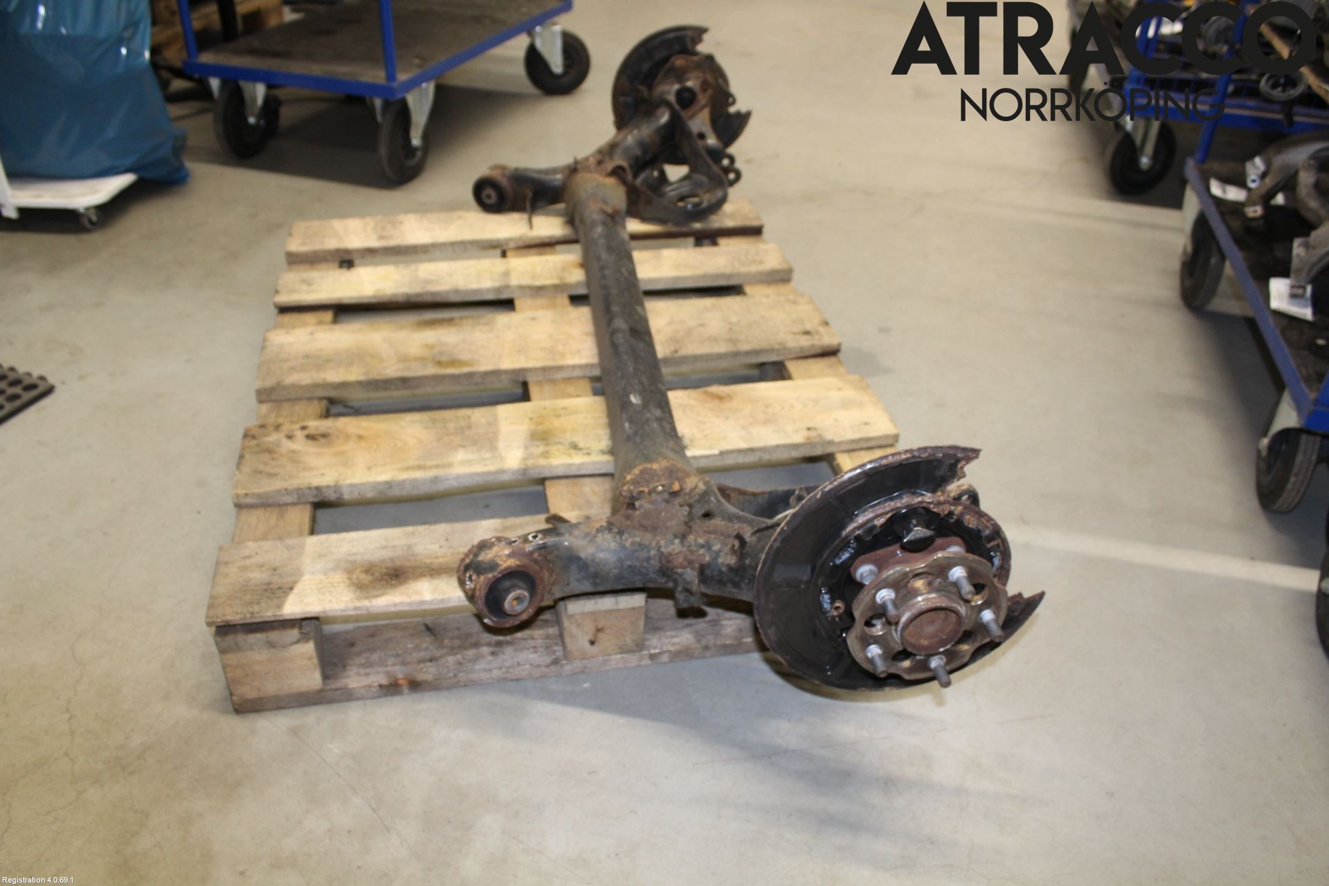 Toyota VERSO 09-18 Bakaxel