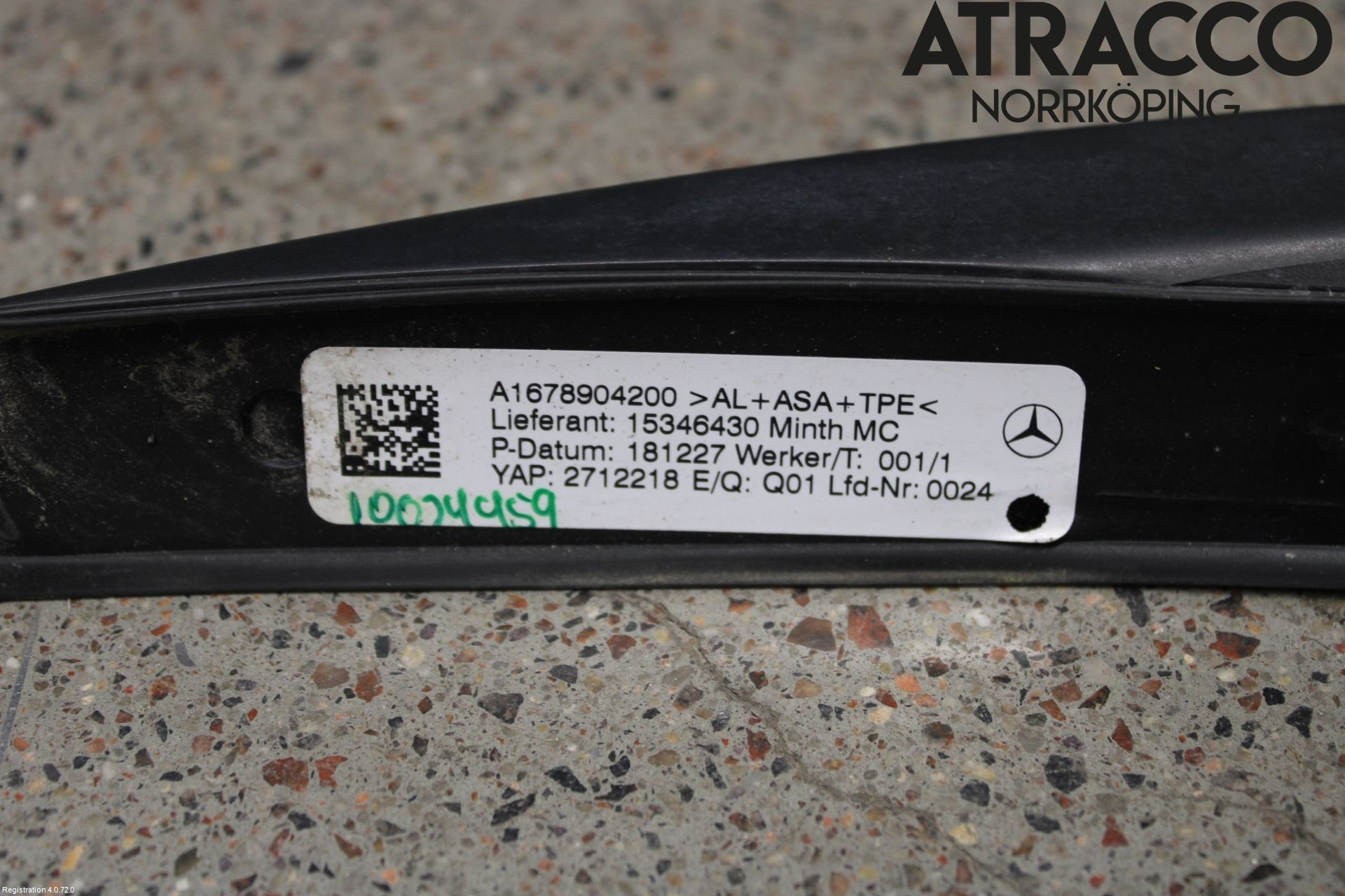 Mercedes-Benz MB GLE-KLASS (W167/V167/C167) 19- Takreling-Takräcke