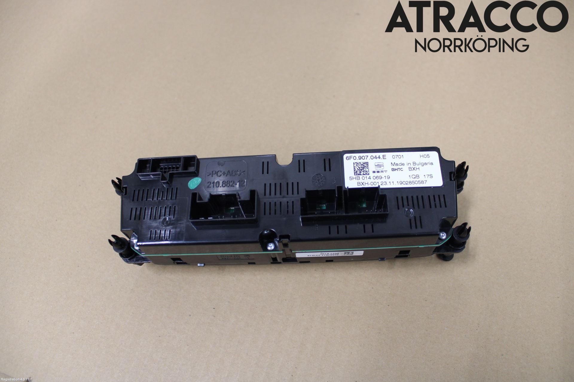 Seat IBIZA V 17-20 Värmereglage