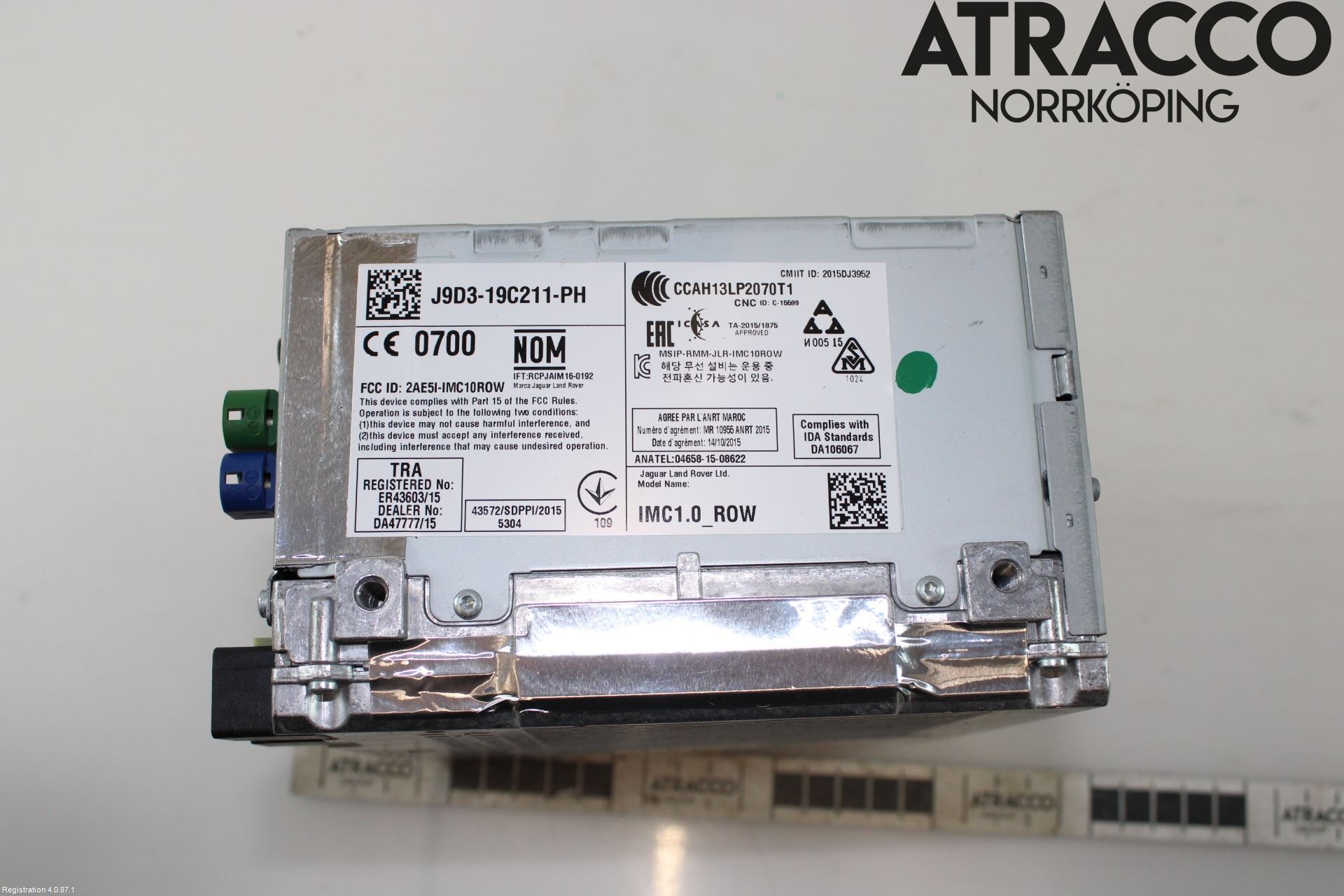 Jaguar XF (X260) 16-24 Cd Radio - Multimediapanel