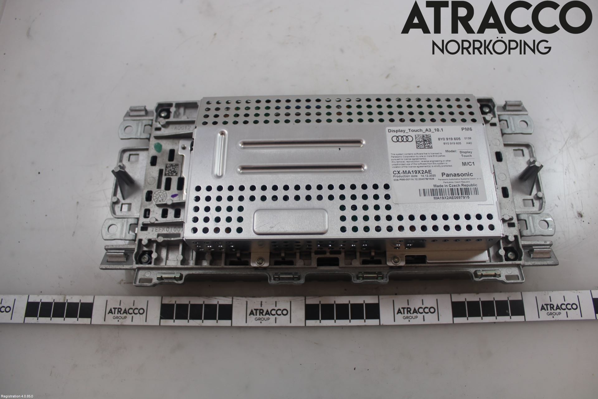 Audi A3/S3 8Y 21- Bildskärm