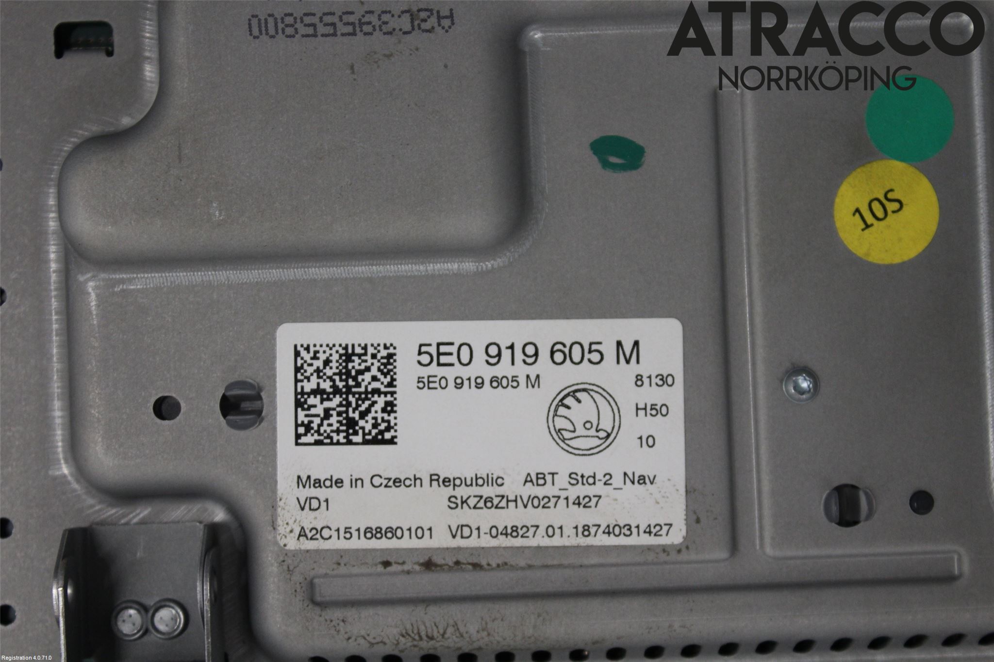 Skoda OCTAVIA (5E) 13-20 Multifunktionsdisplay