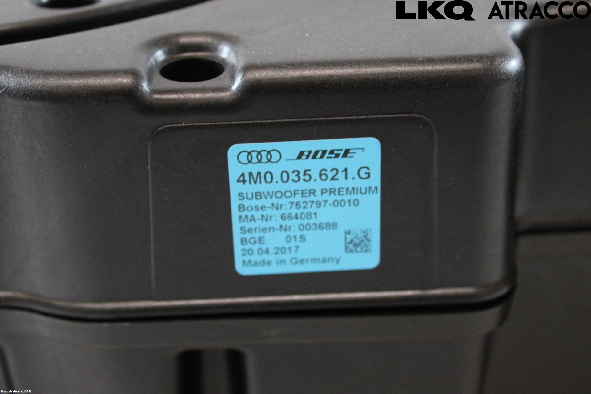 Audi Q7/SQ7 Högtalare