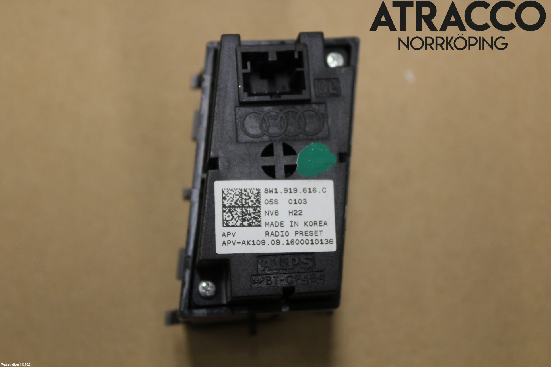 Audi A4/S4 B9 16-19 Strömställare Övrigt