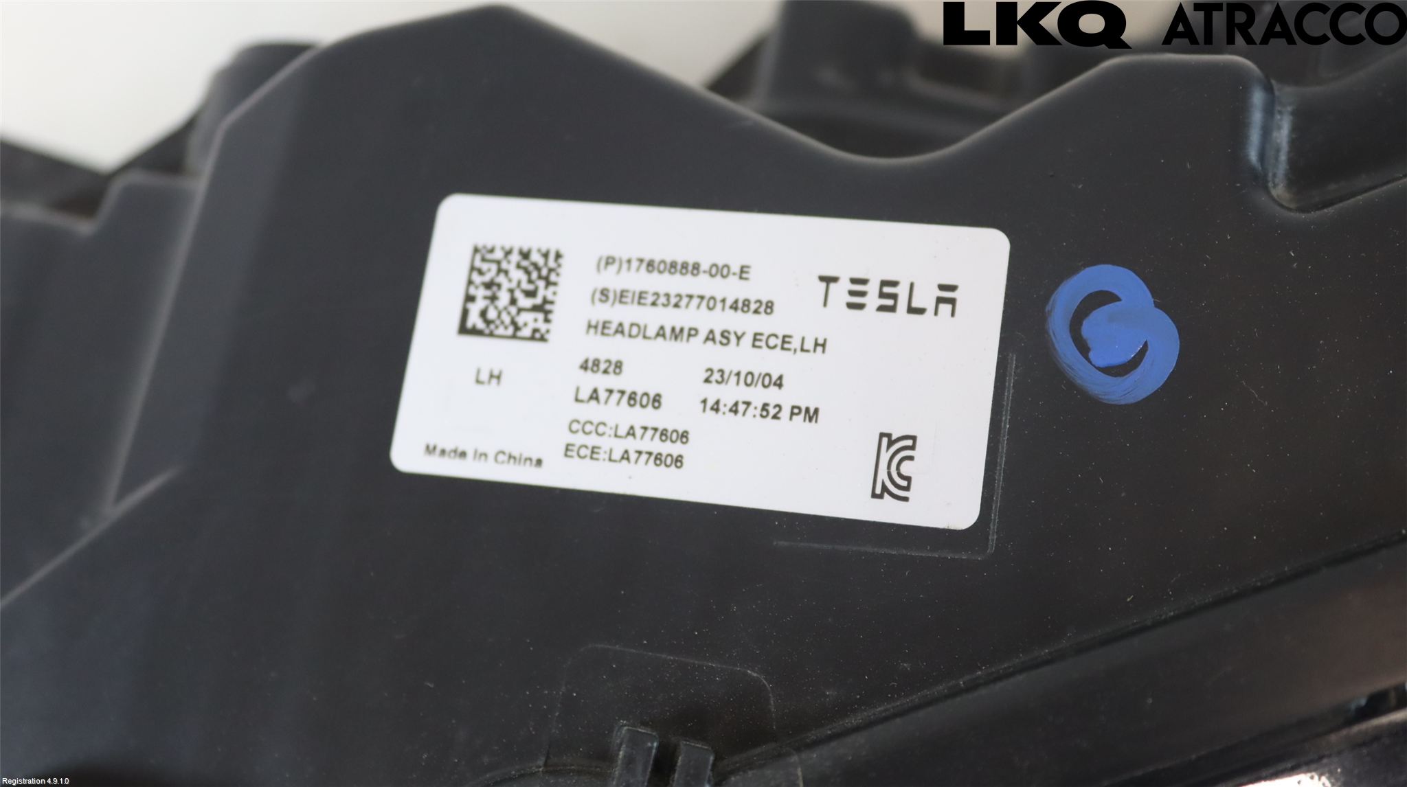 Tesla MODEL 3 17- Strålkastare Vänster