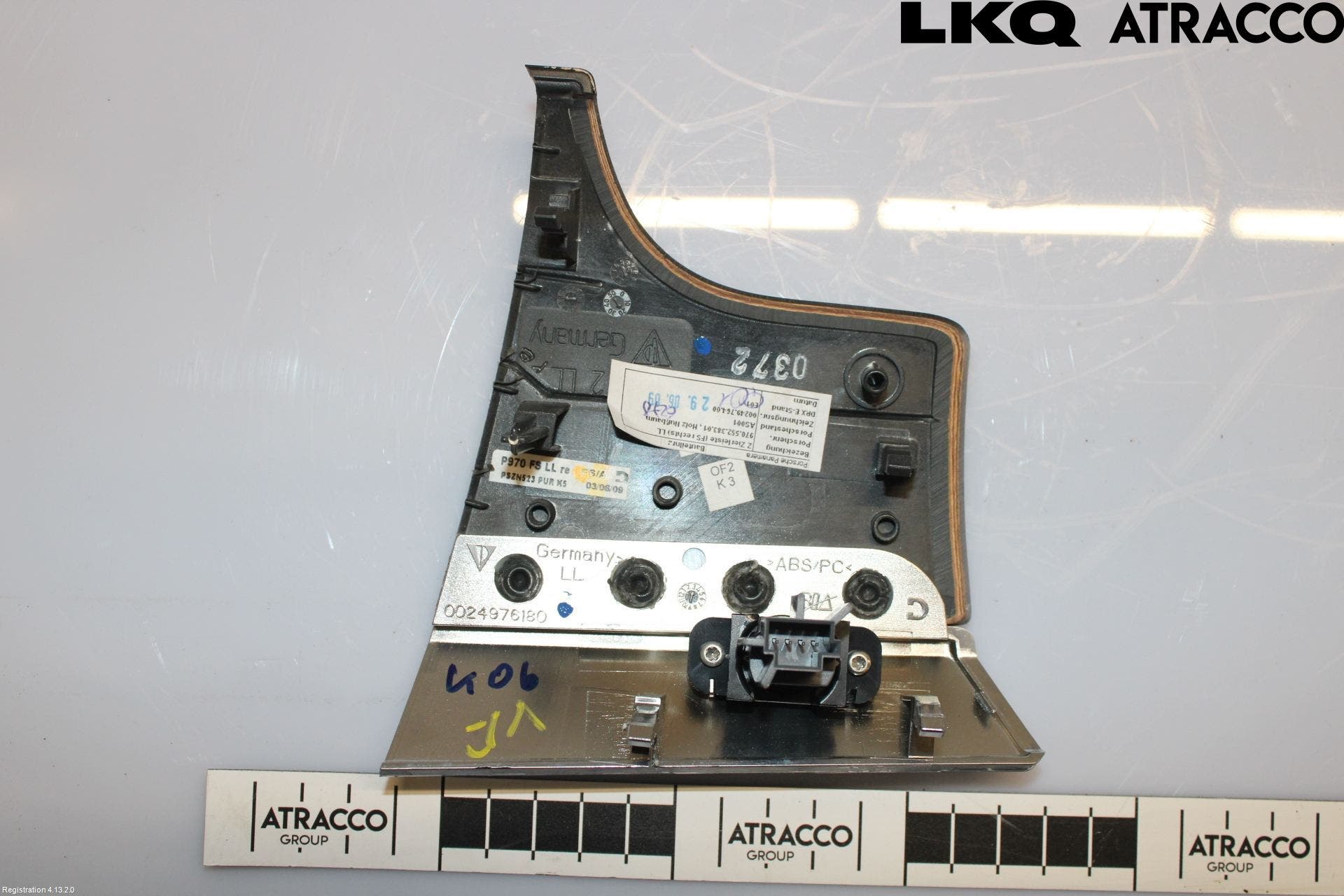 Porsche PANAMERA 09- Instrumentbräda Inlägg-Dekorlist