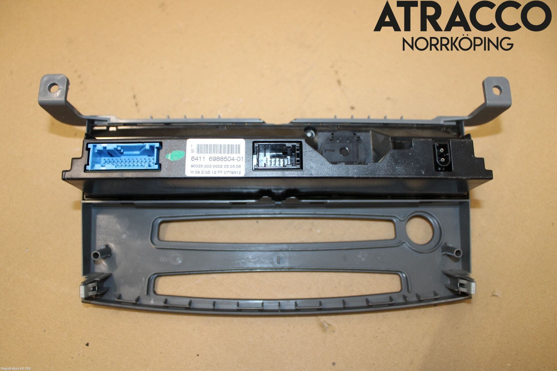 BMW 5 E60/61 Sed/Tou 02-10 Värmereglage