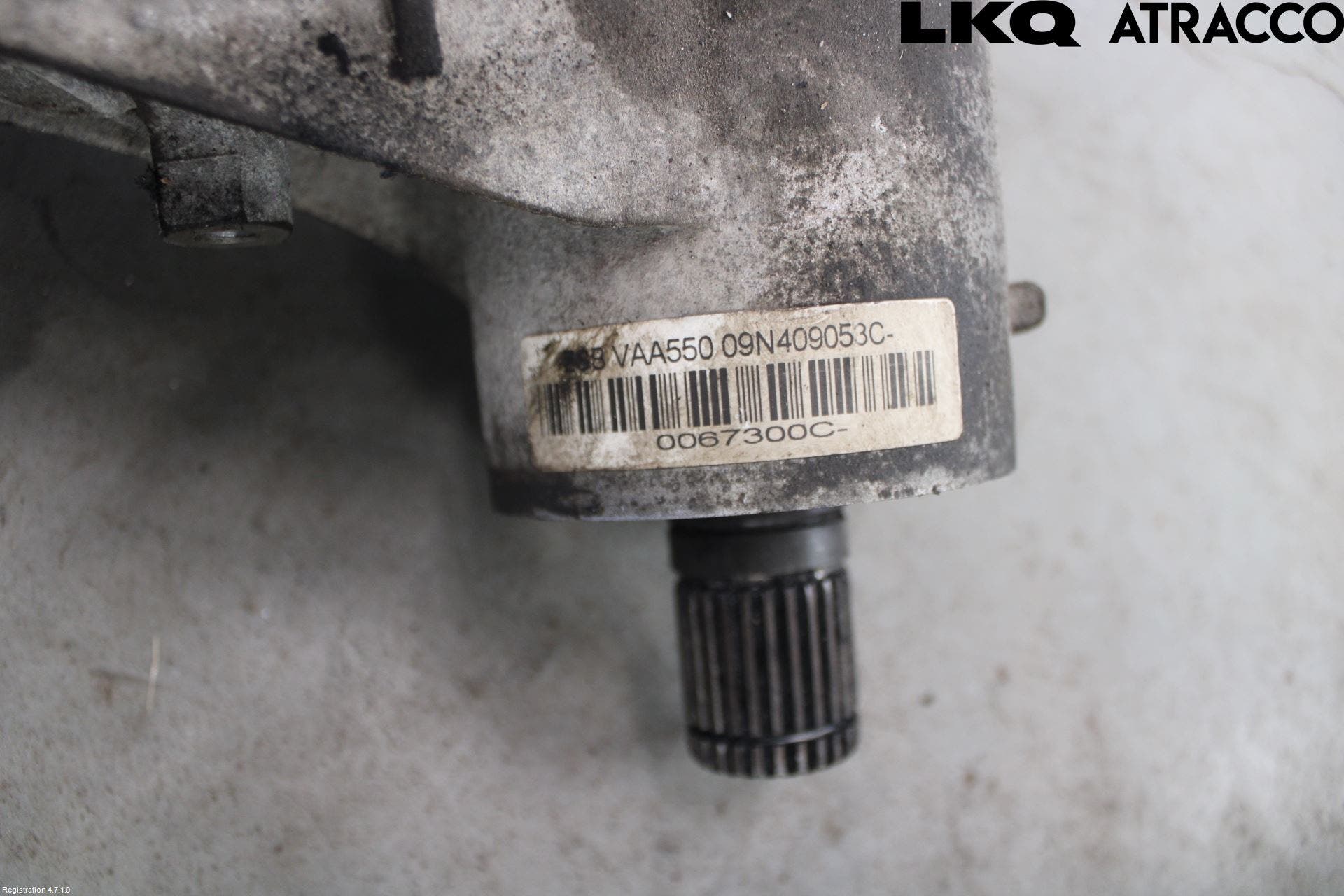 Volkswagen VW TRANSP/CARAVELLE (T5) 04-15 Växel Fördelningslåda