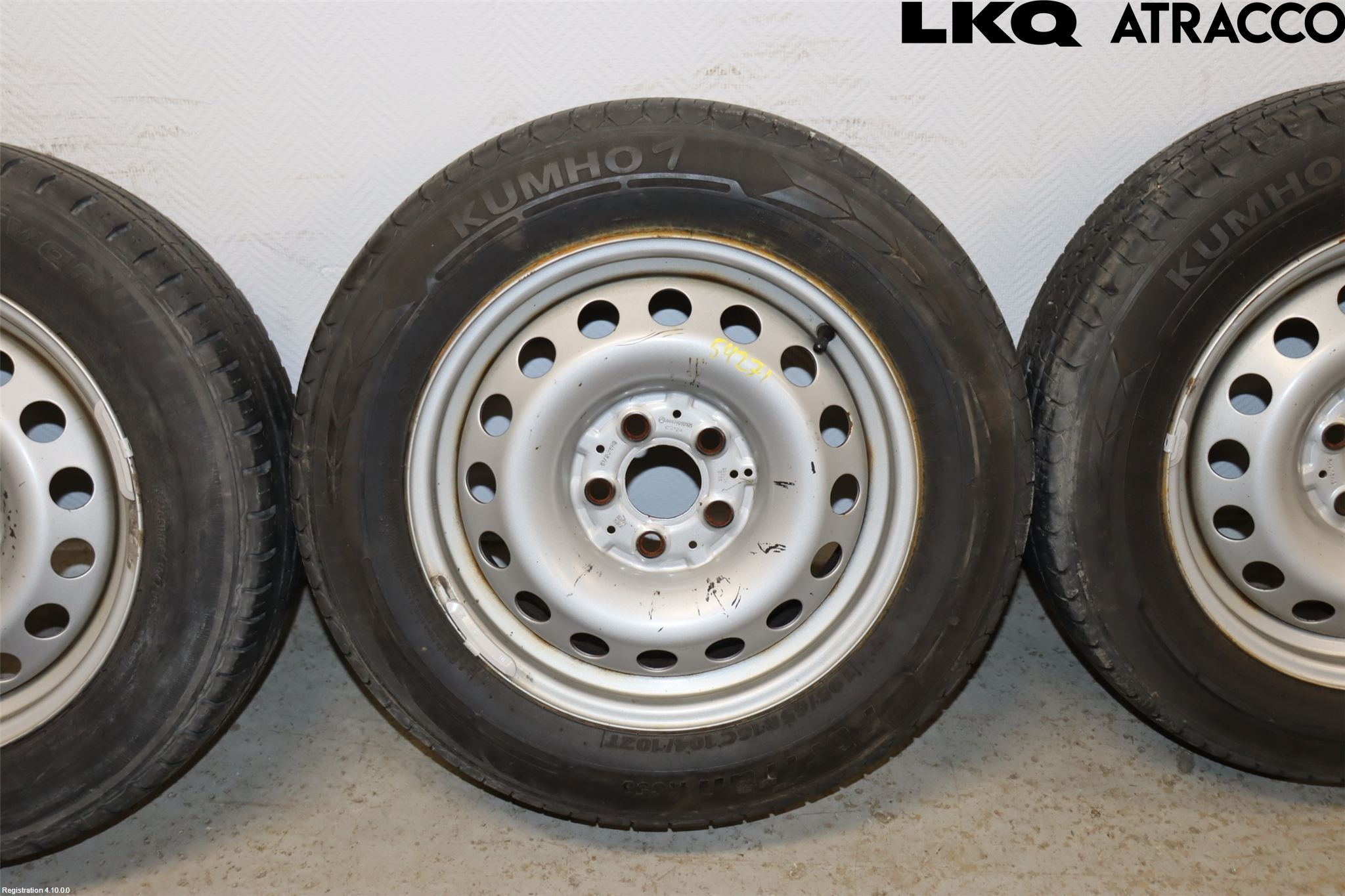 Mercedes-Benz MB VITO/V-KLASS (W640,W447,W448) 14- Sommardäck Plåtfälg 4St