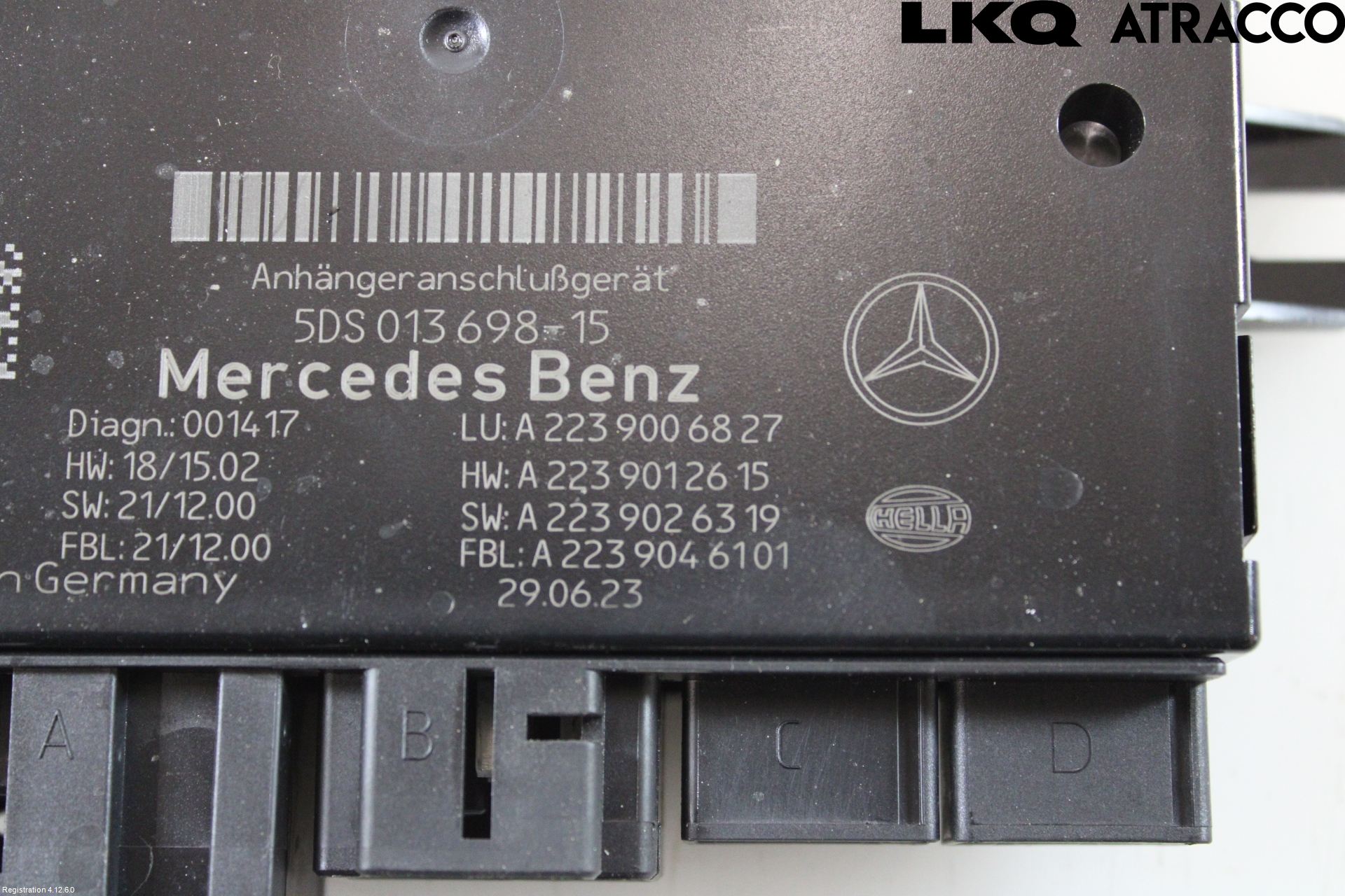 Mercedes-Benz MB C-KLASS (W206) 21- Styrenhet Dragkrok