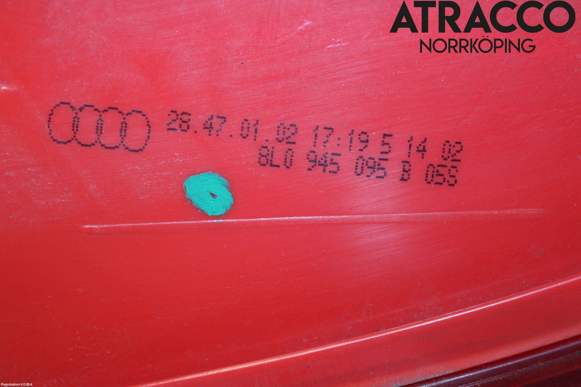 Audi A3/S3     96-03 Bakljus Vänster