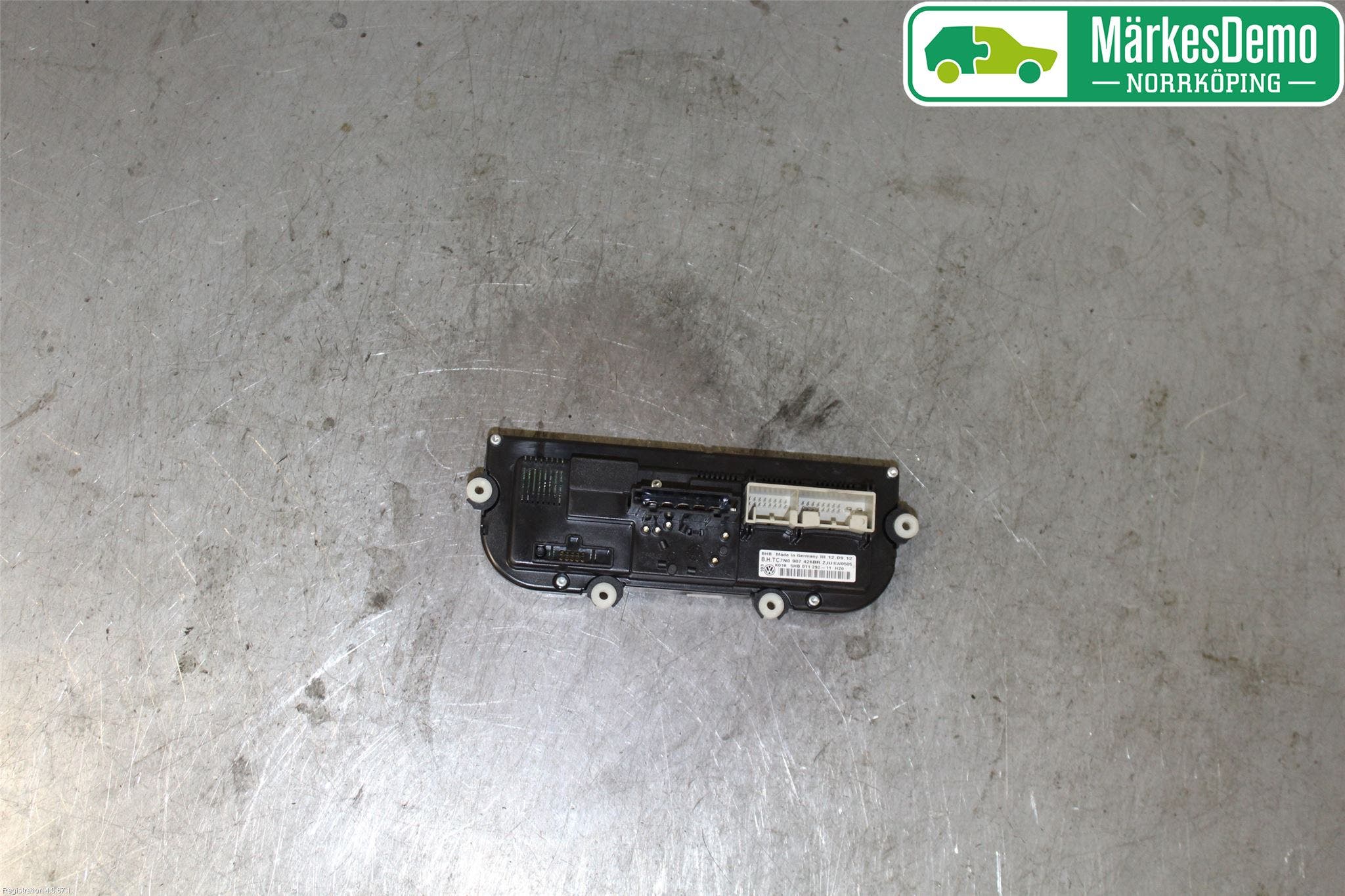 Volkswagen VW CADDY 11-15 Värmereglage