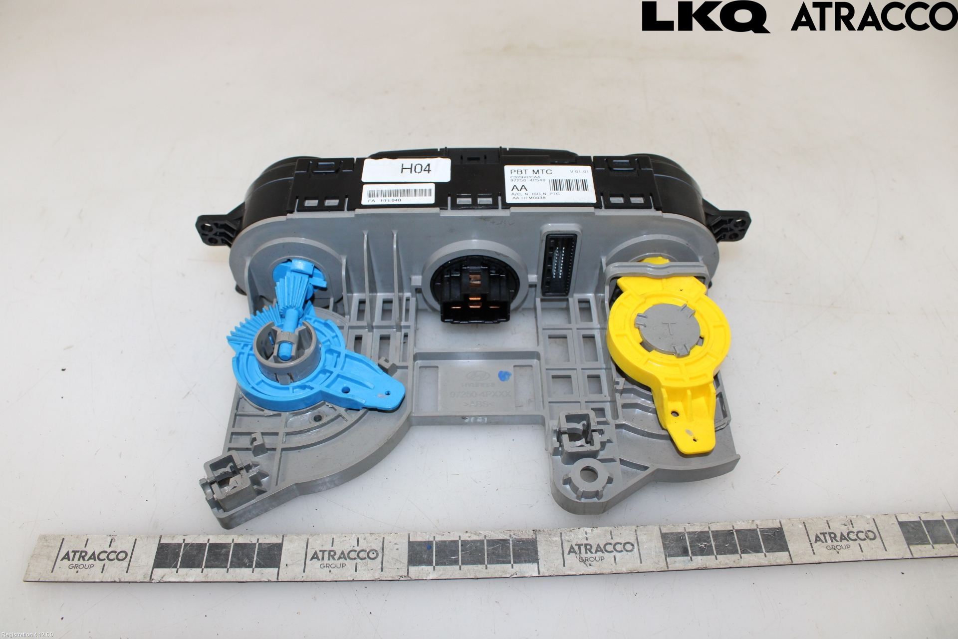 Hyundai i20 PB 09-14 Värmereglage