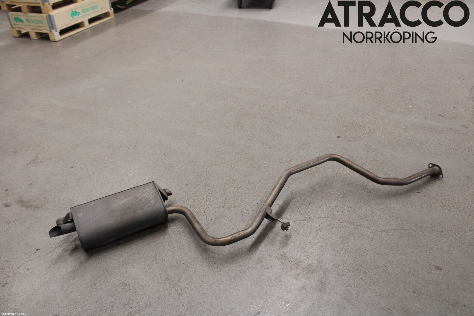 Toyota AURIS 13-19 Avgas Bakre Dämpare