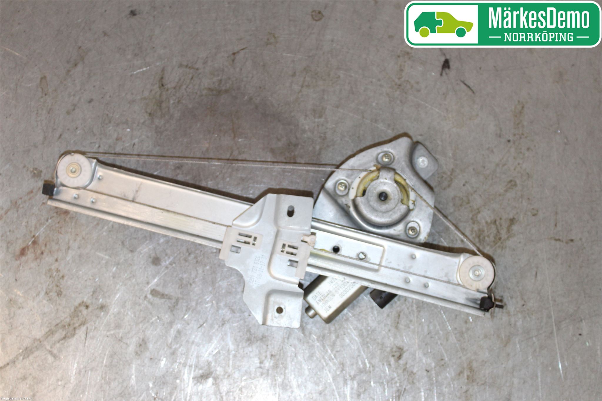 Dacia SANDERO 09-13 Fönsterhiss El Kompl