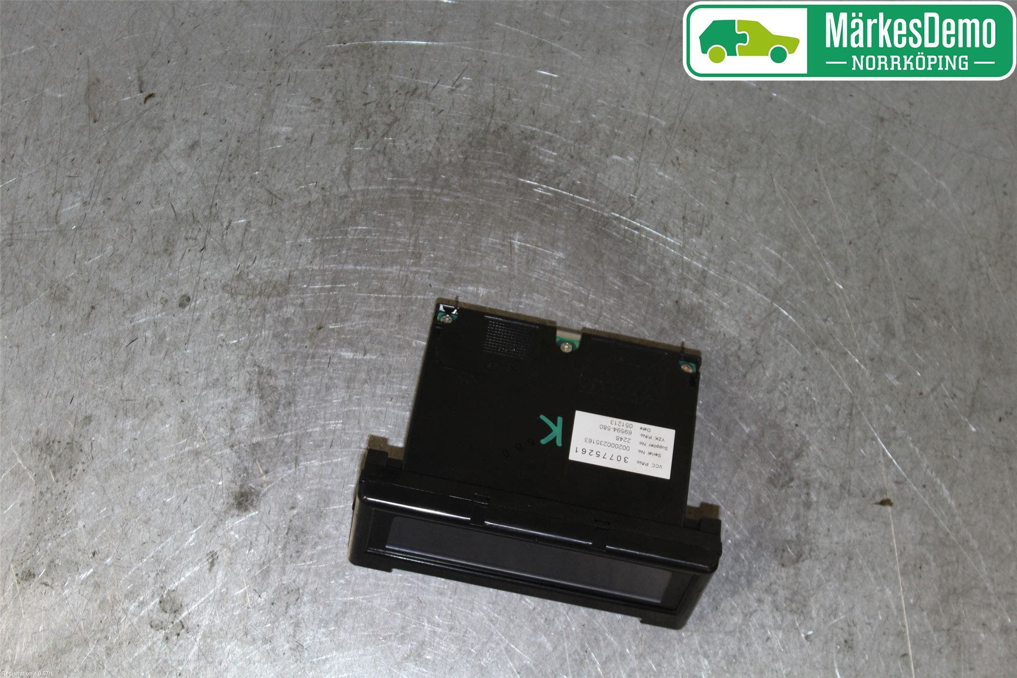 Volvo V50 04-07 Kontrolldisplay