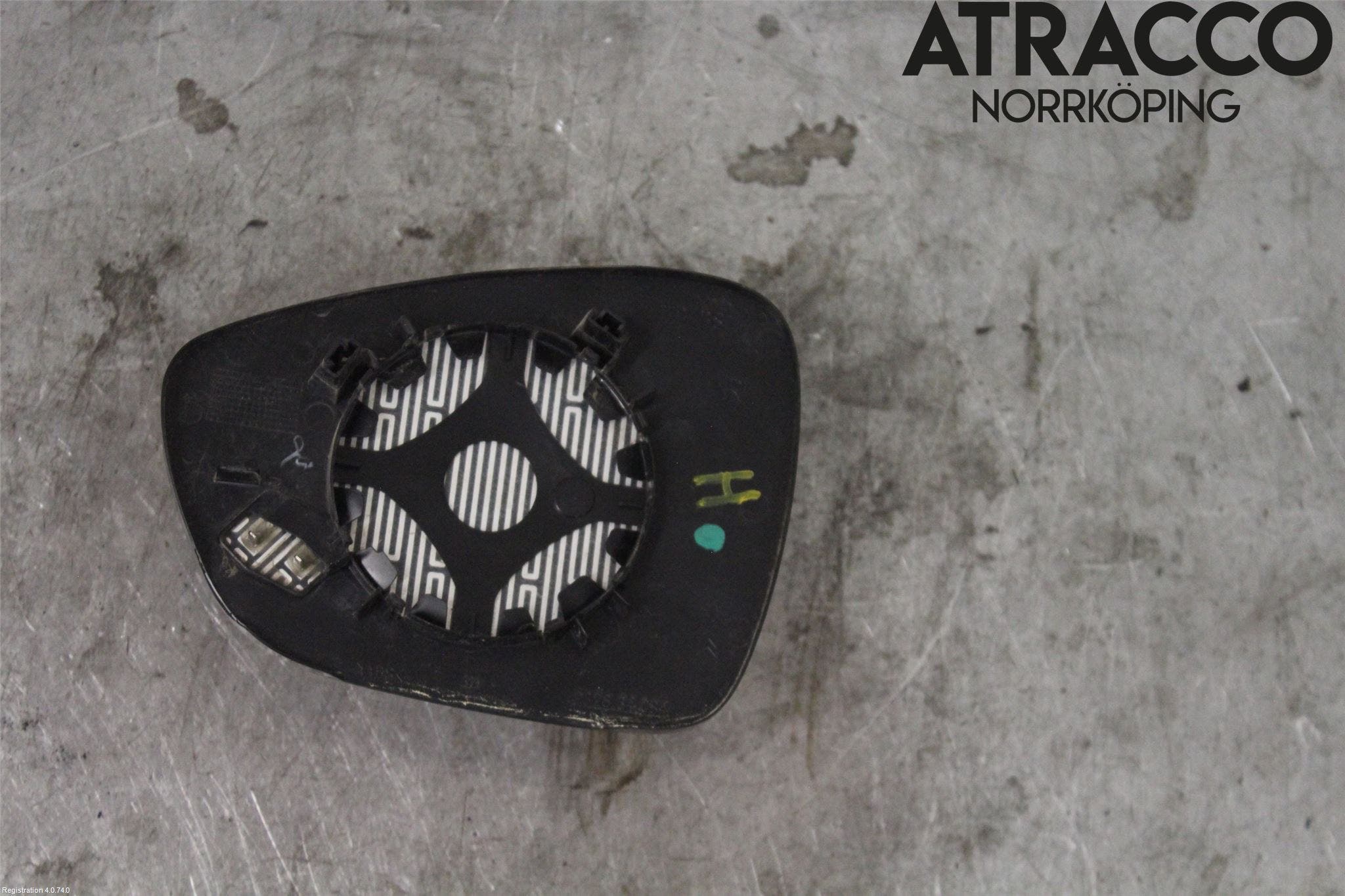 Peugeot 508 11-18 Spegelglas Hö