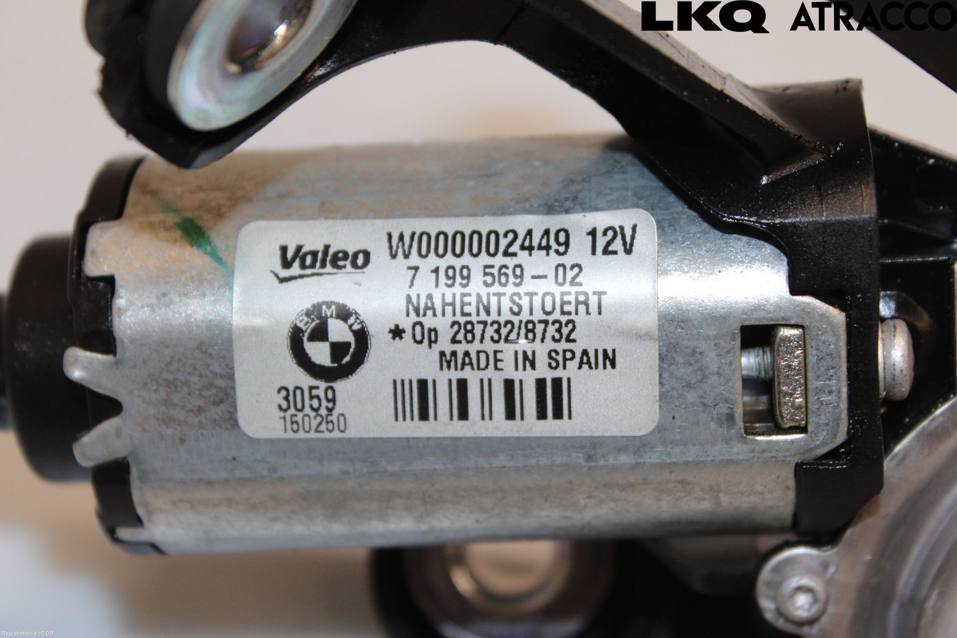 BMW 1 E87/81 5D/3D 03-11 Torkarmotor Baklucka