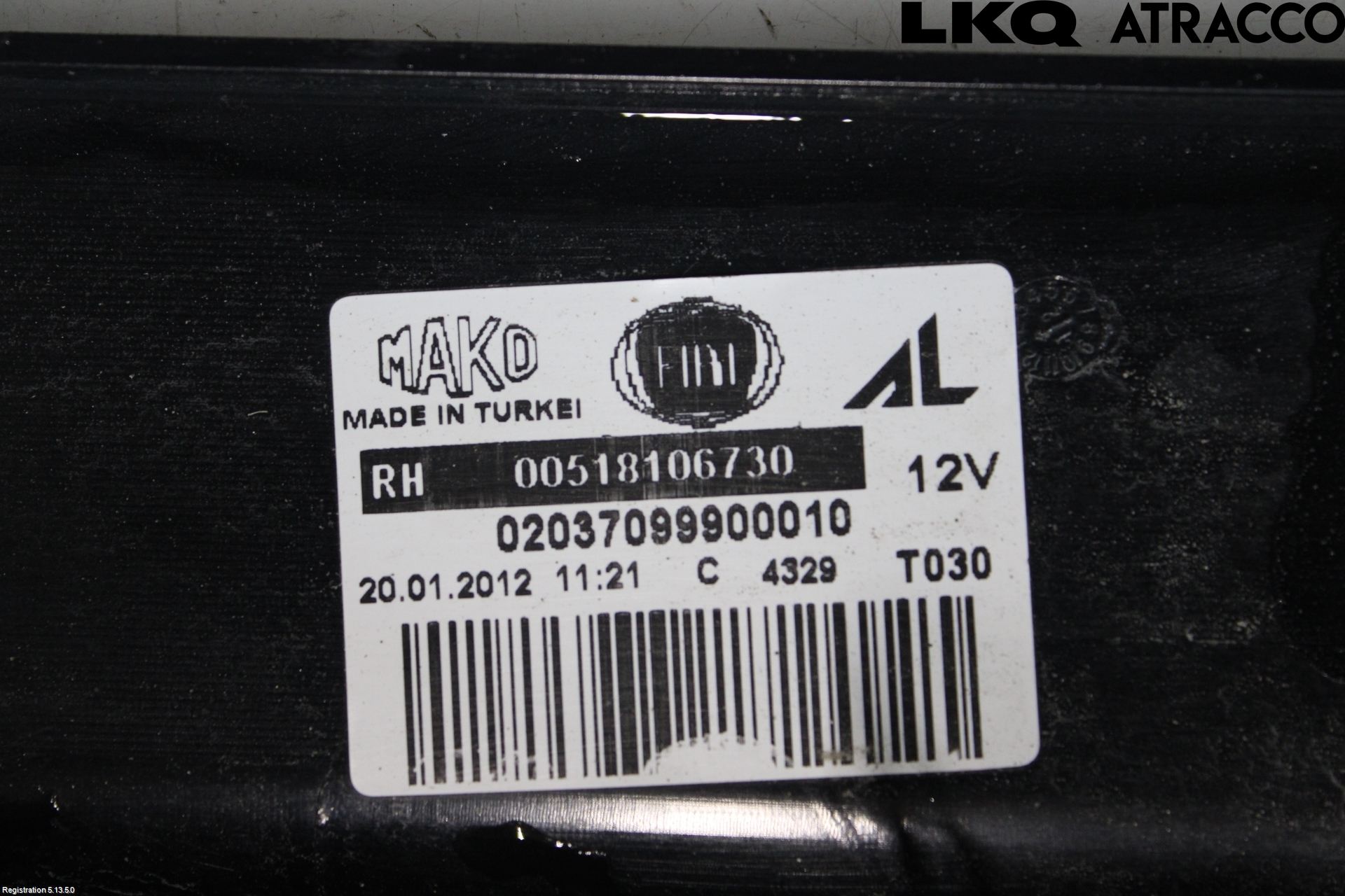 Fiat DOBLO CARGO Bakljus Höger